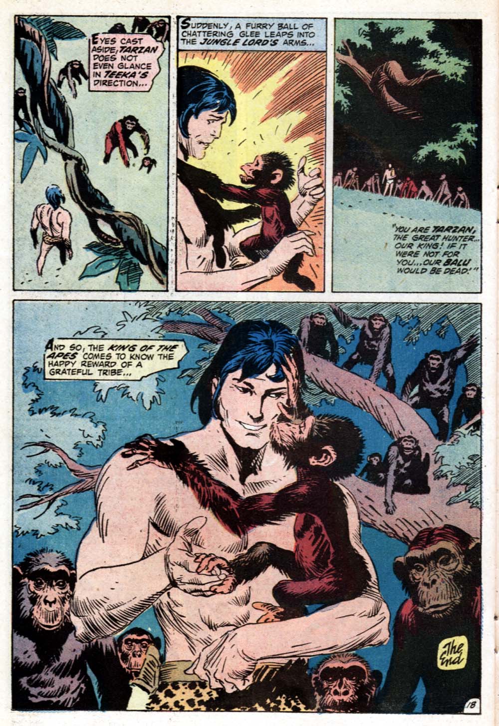 Read online Tarzan (1972) comic -  Issue #213 - 20