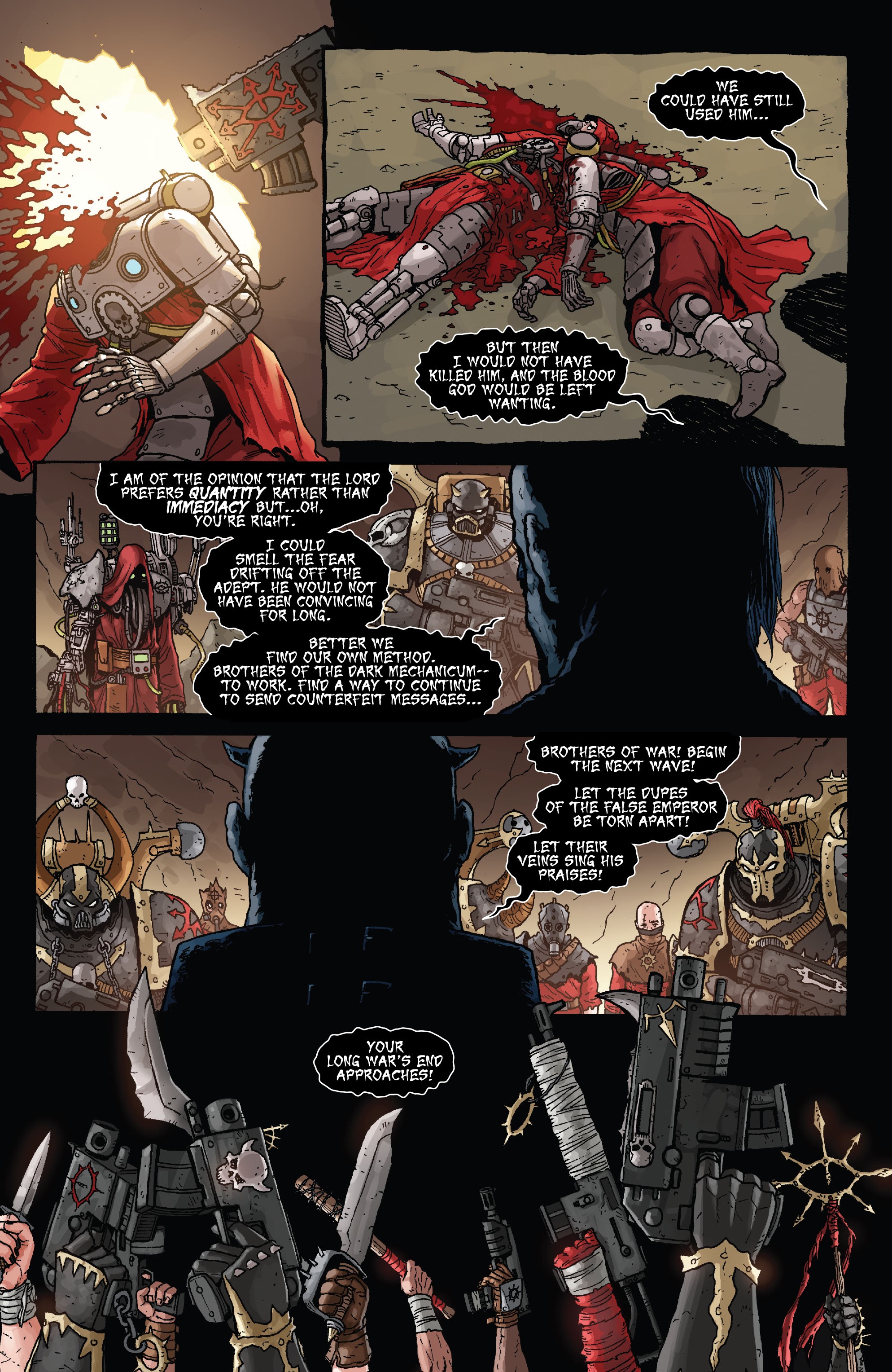 Read online Warhammer 40,000: Marneus Calgar comic -  Issue #2 - 6