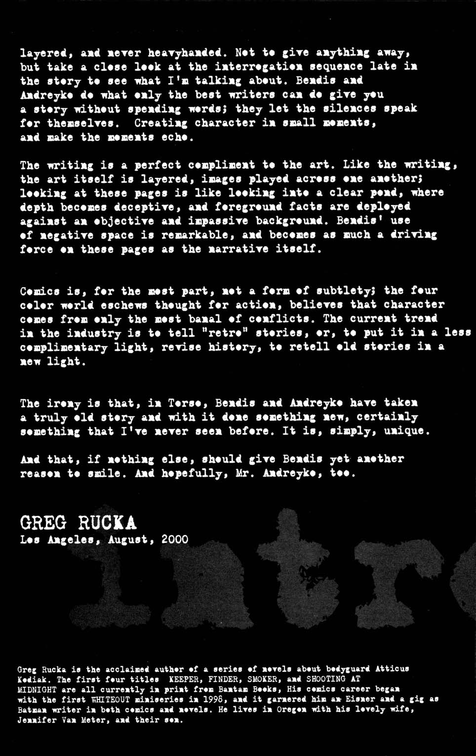 Read online Torso comic -  Issue # TPB (Part 1) - 5