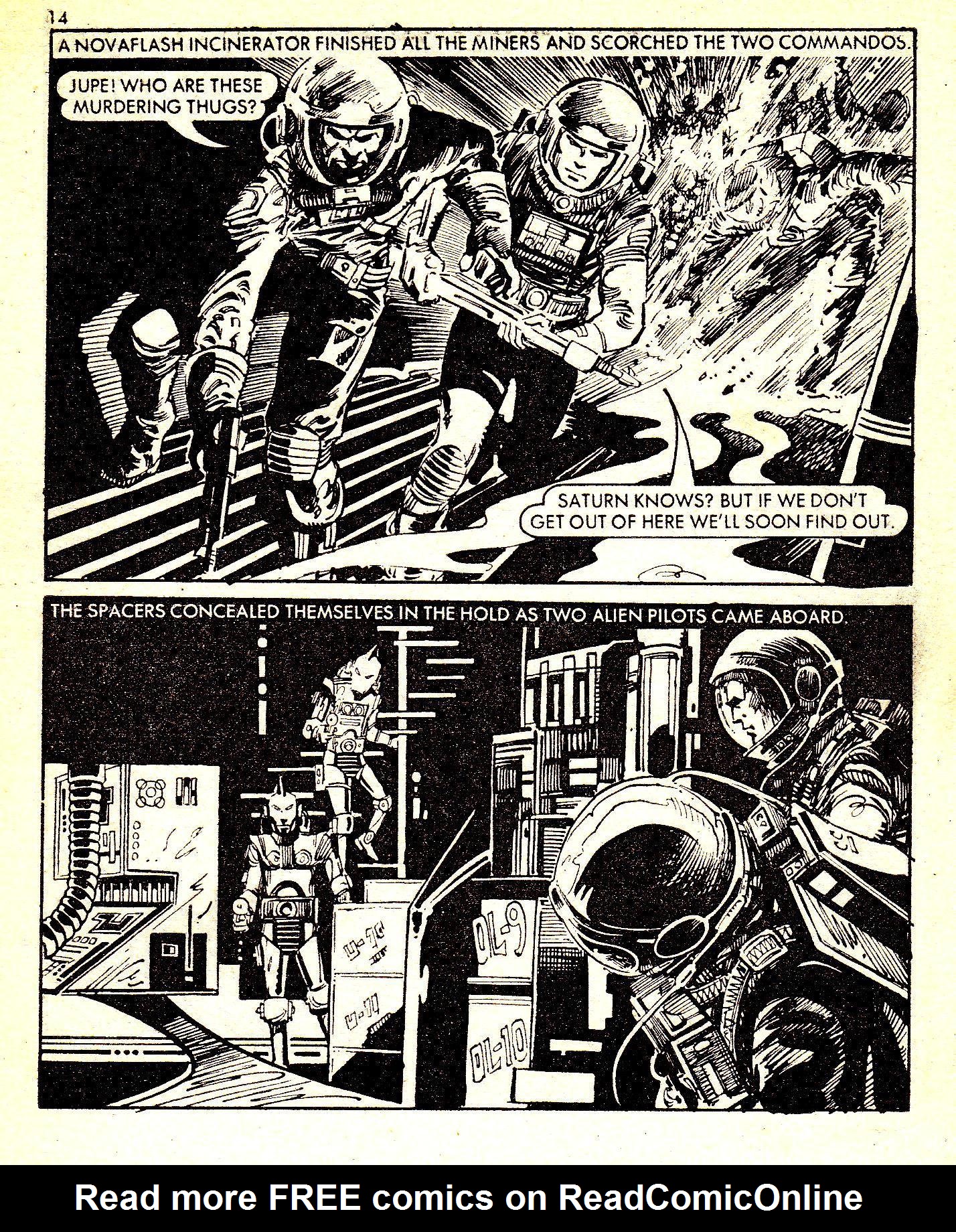 Read online Starblazer comic -  Issue #117 - 14