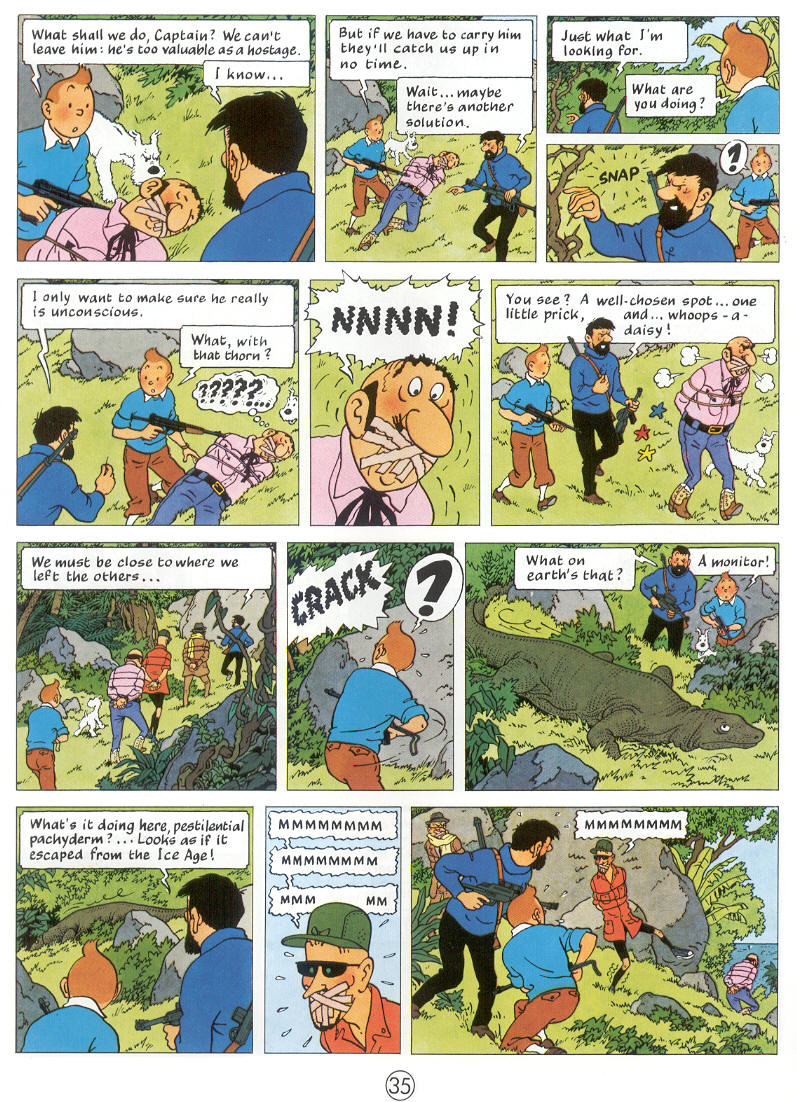 Read online The Adventures of Tintin comic -  Issue #22 - 36