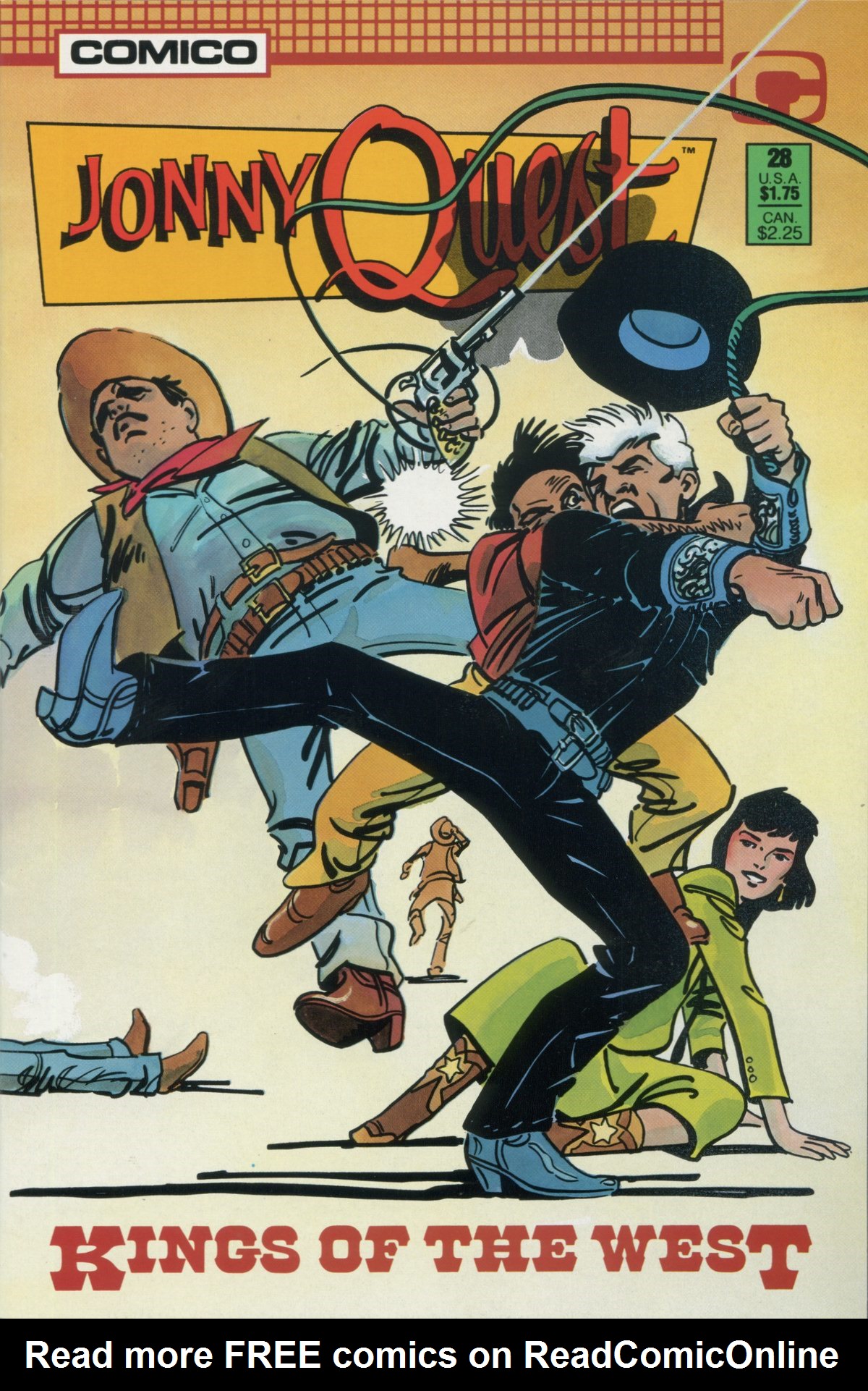 Read online Jonny Quest comic -  Issue #28 - 1