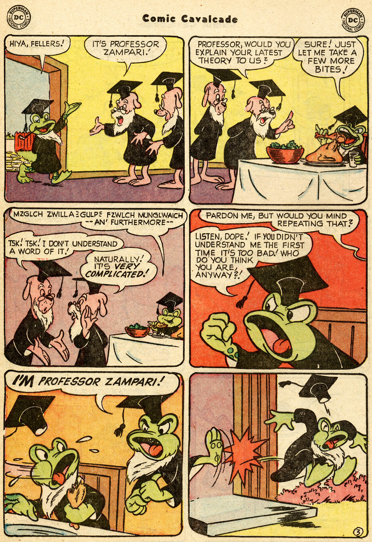 Read online Comic Cavalcade comic -  Issue #50 - 30