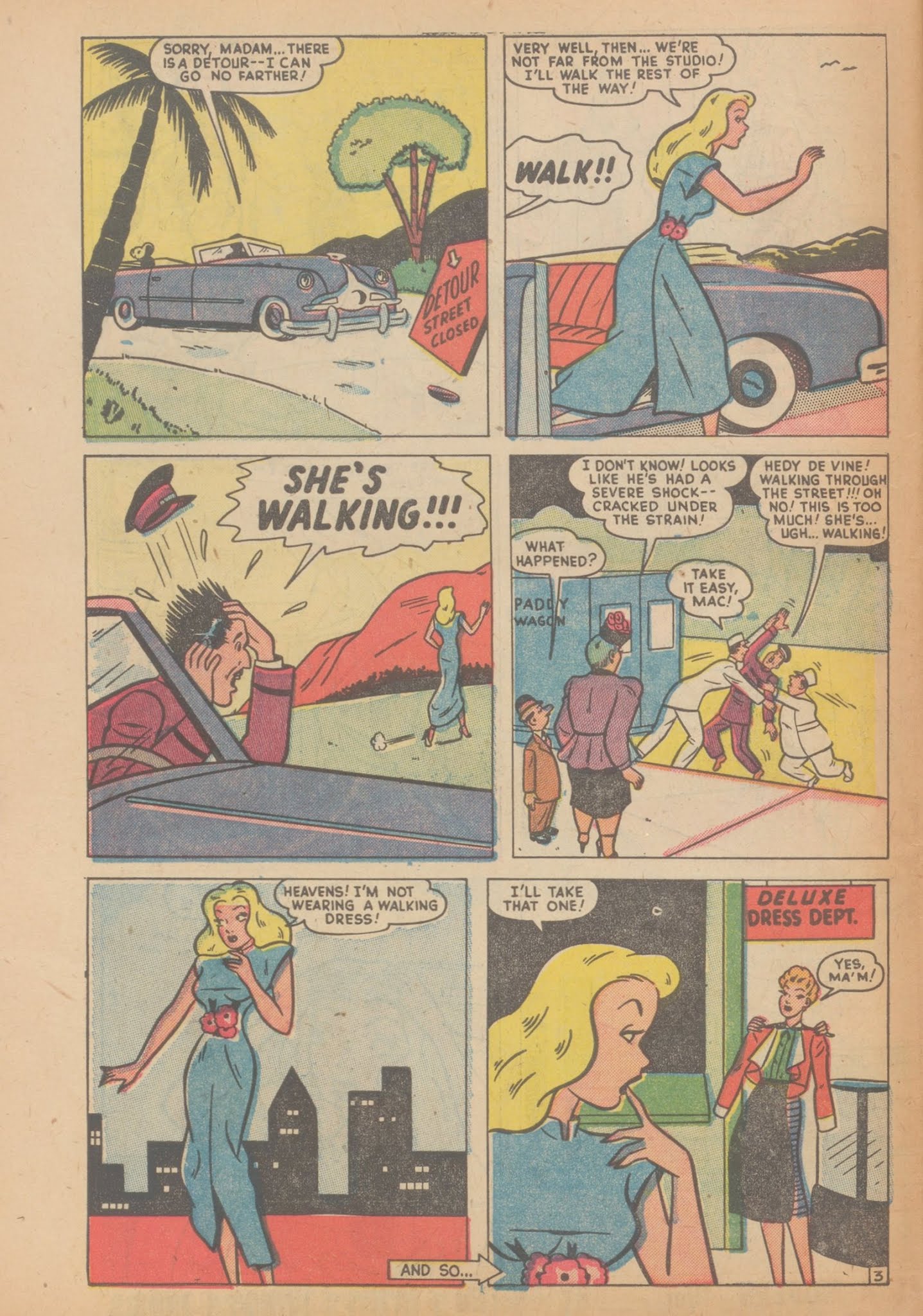 Read online Hedy De Vine Comics comic -  Issue #34 - 44