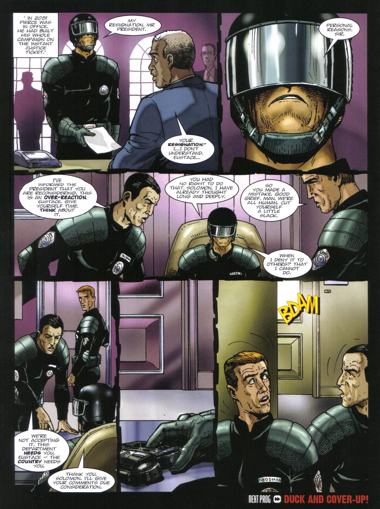 Read online Judge Dredd Origins comic -  Issue # TPB - 55