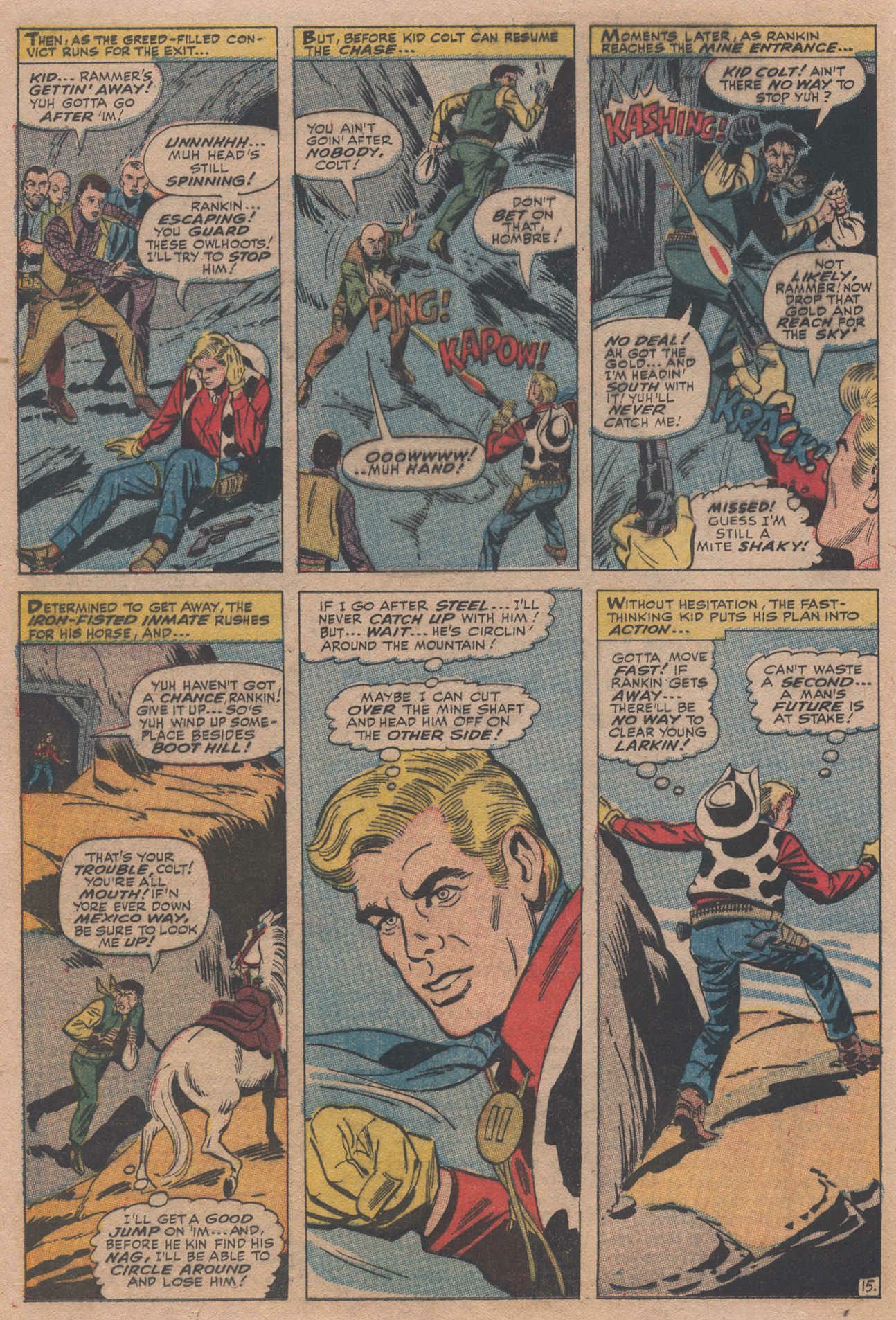 Read online Kid Colt Outlaw comic -  Issue #133 - 20