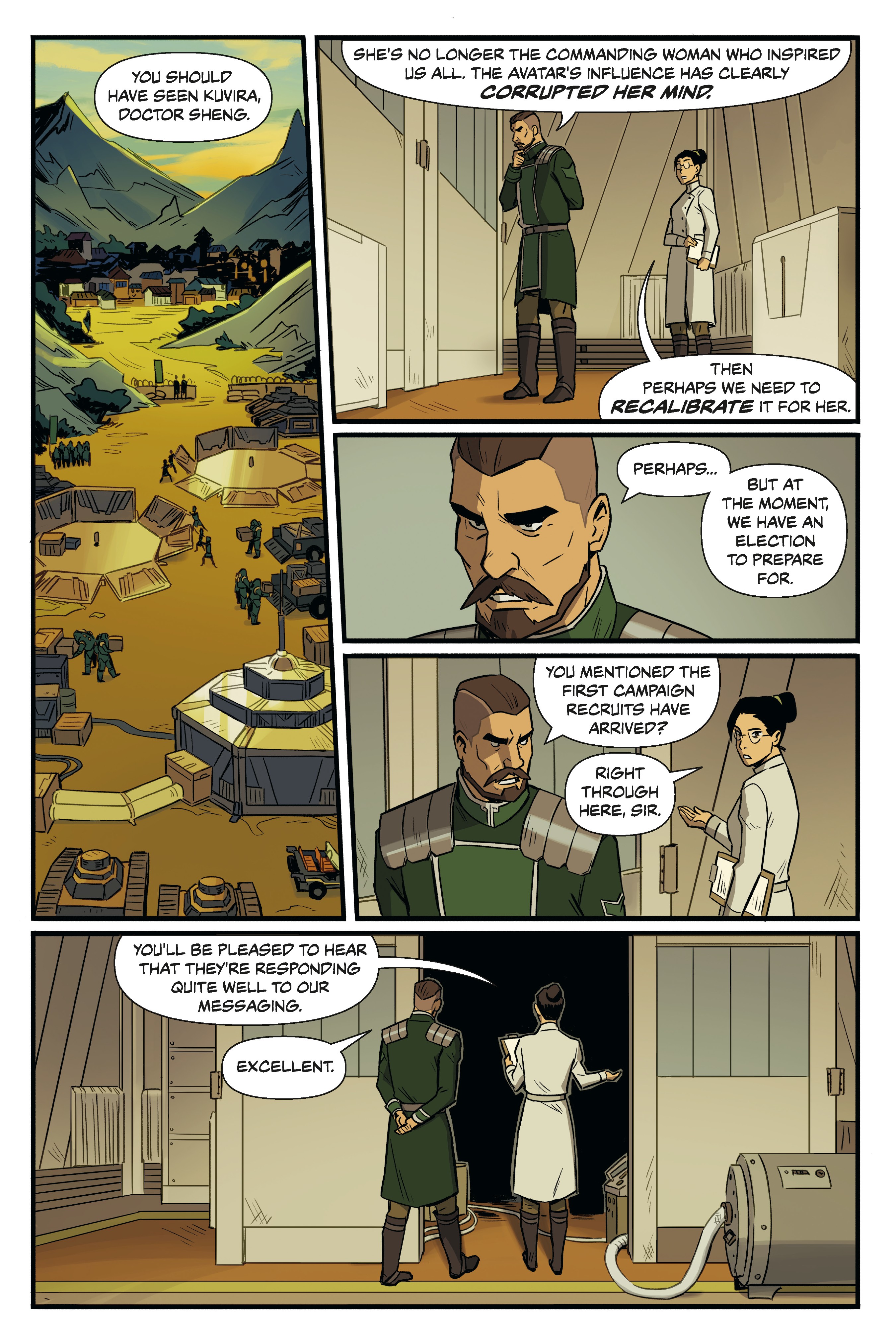 Read online Nickelodeon The Legend of Korra: Ruins of the Empire comic -  Issue # TPB 1 - 75