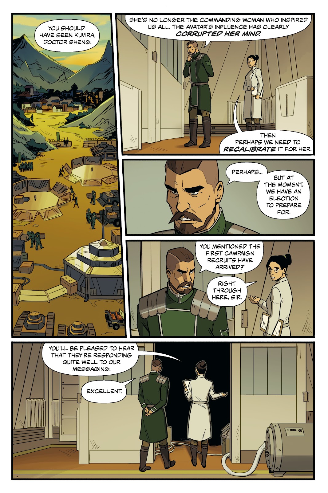 Nickelodeon The Legend of Korra: Ruins of the Empire issue TPB 1 - Page 75