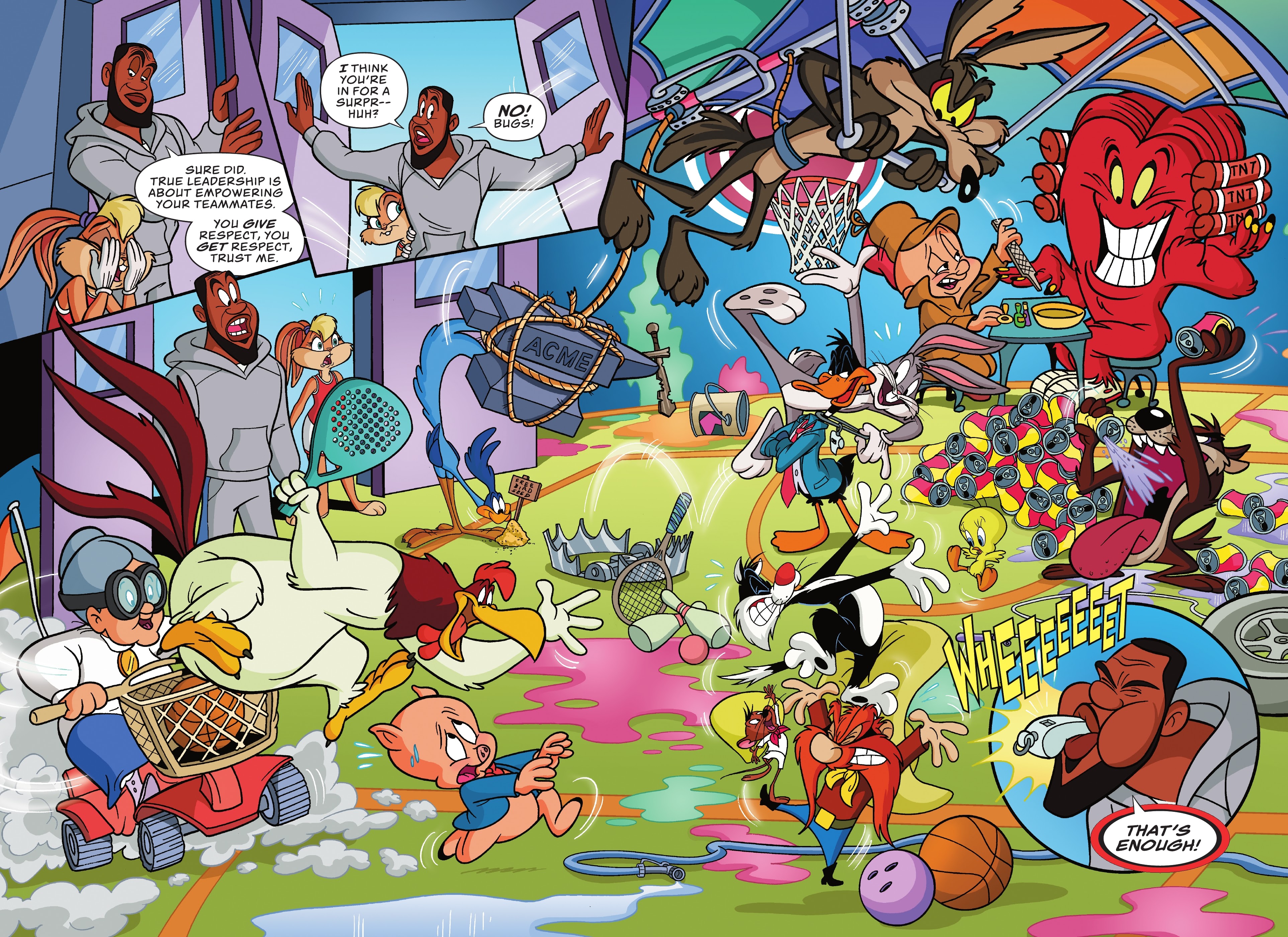 Read online Space Jam: A New Legacy comic -  Issue # TPB - 61