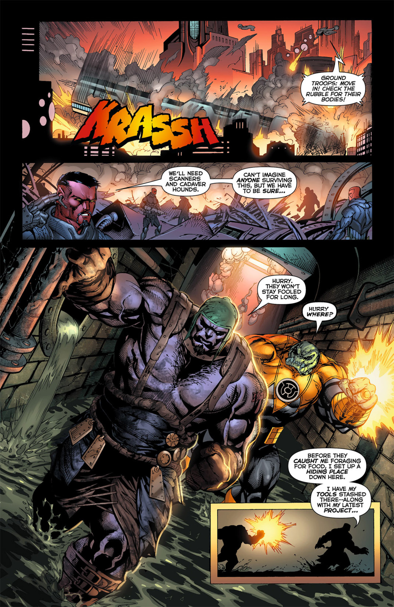 Read online Green Lantern: New Guardians comic -  Issue #8 - 14