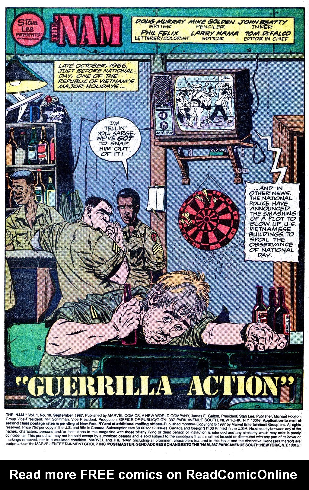 Read online The 'Nam comic -  Issue #10 - 3