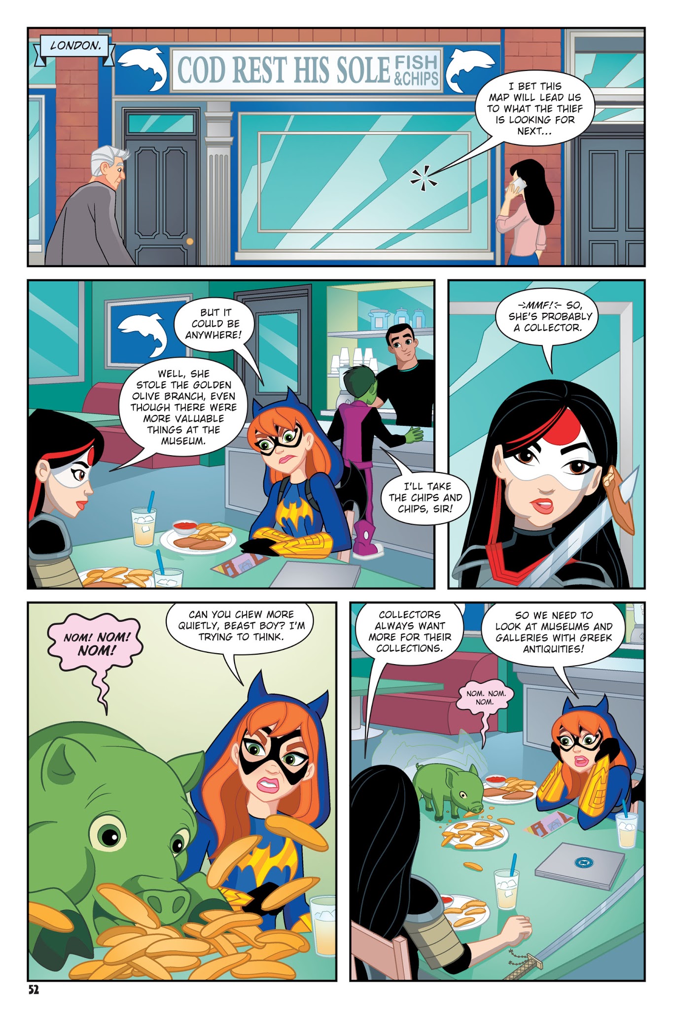 Read online DC Super Hero Girls: Summer Olympus comic -  Issue # TPB - 50