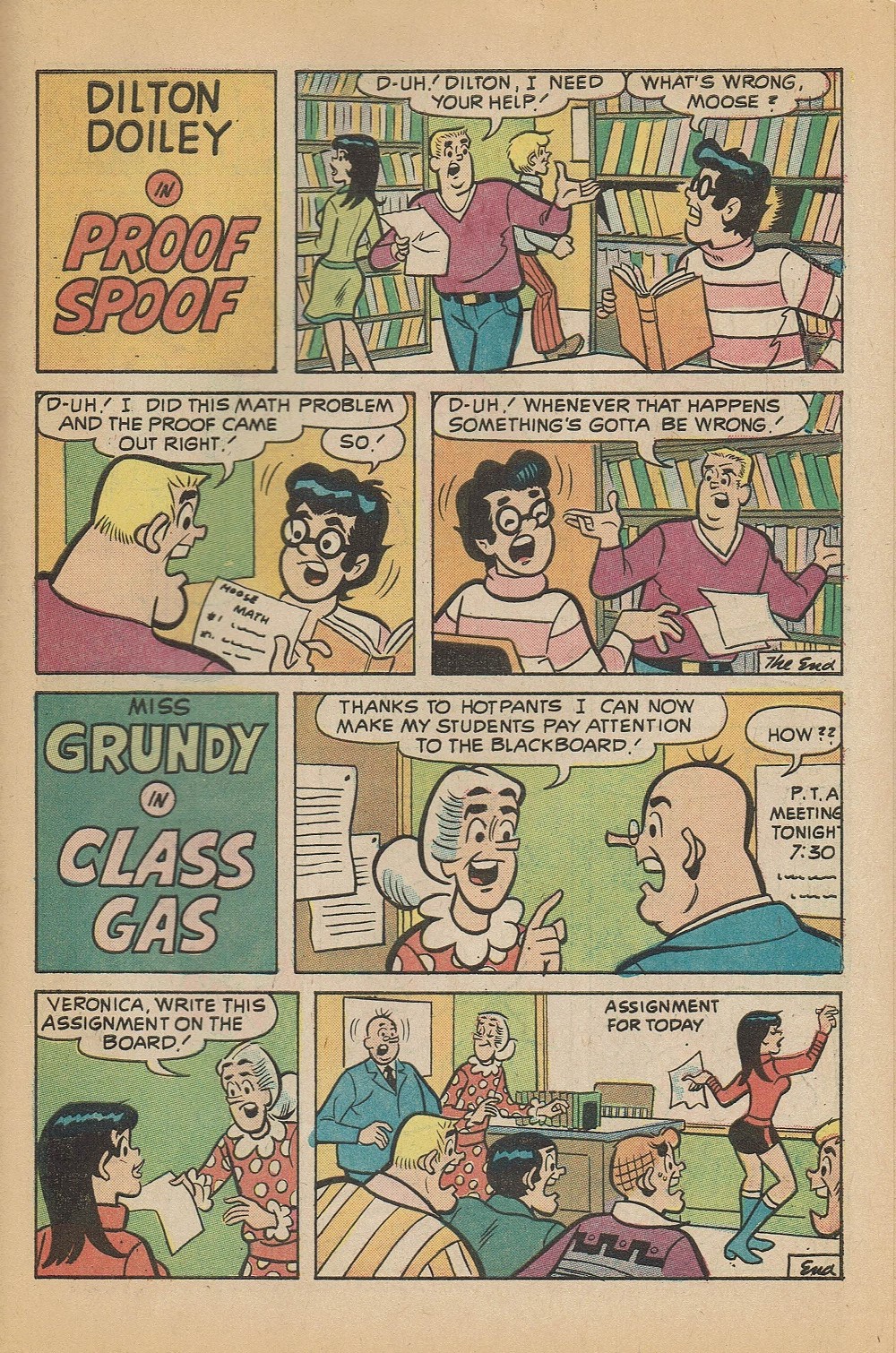 Read online Archie's Joke Book Magazine comic -  Issue #171 - 31