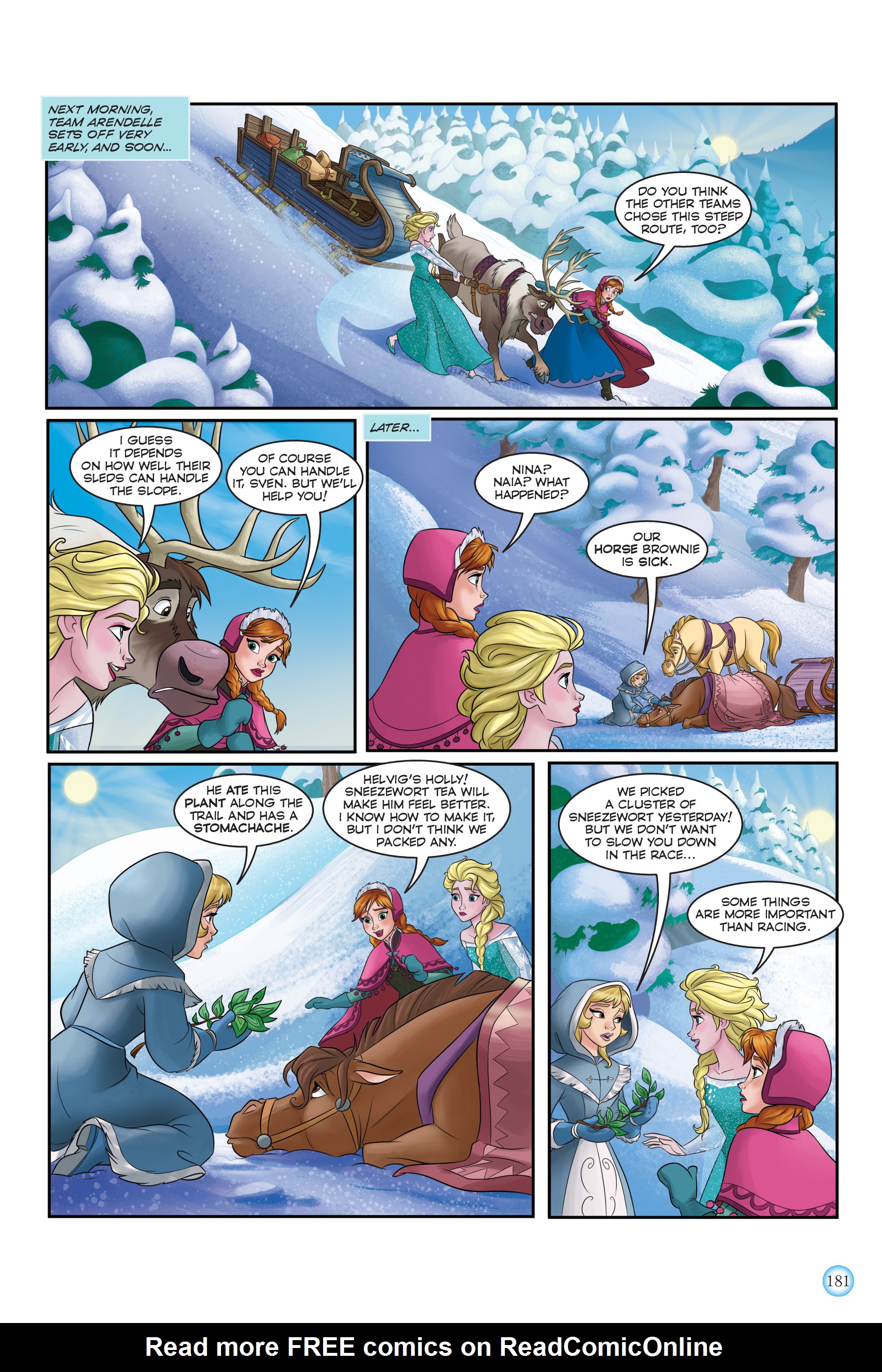 Read online Frozen Adventures: Snowy Stories comic -  Issue # TPB (Part 2) - 81