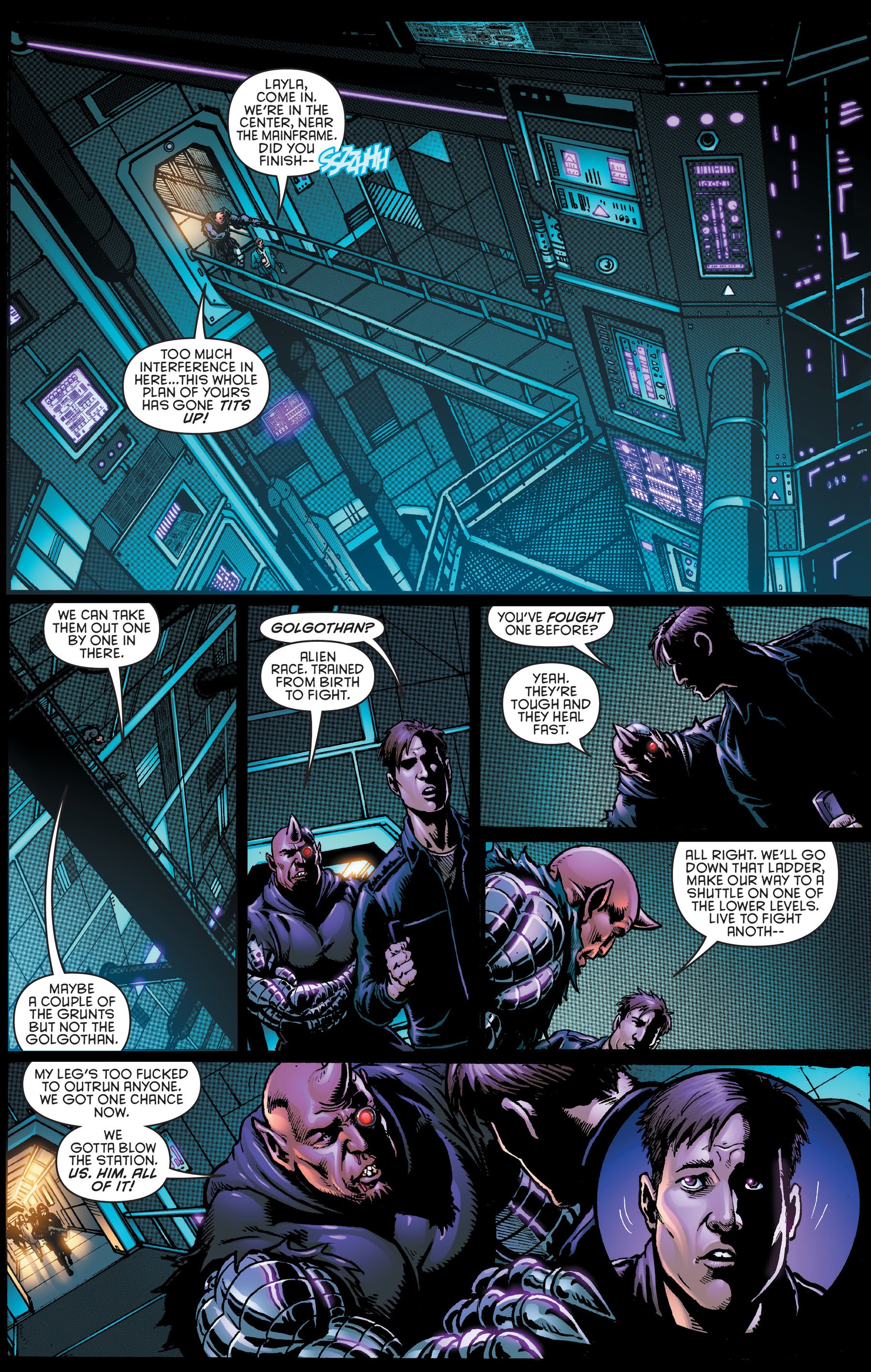 Read online Space Bastards comic -  Issue #9 - 11