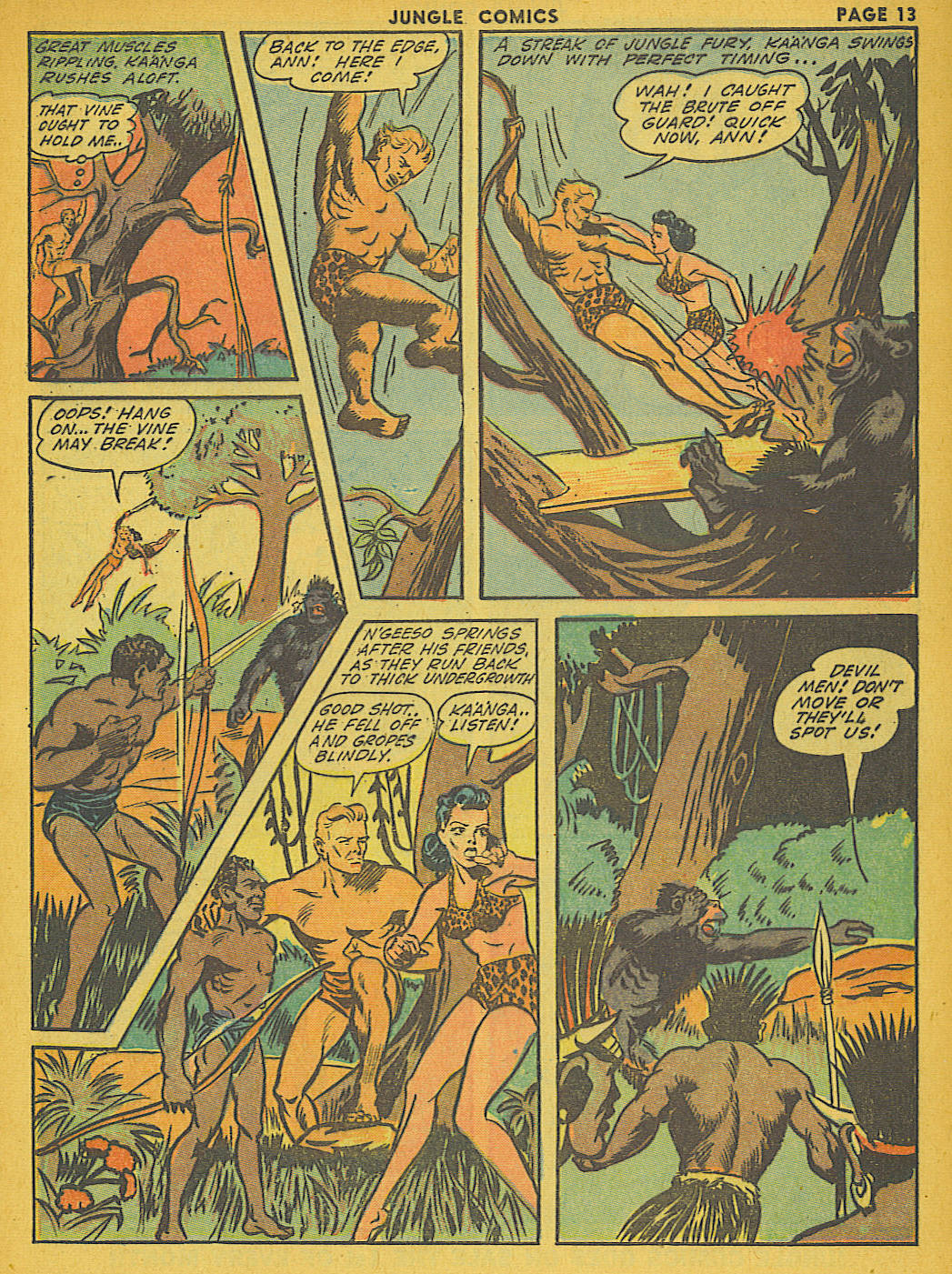 Read online Jungle Comics comic -  Issue #41 - 15