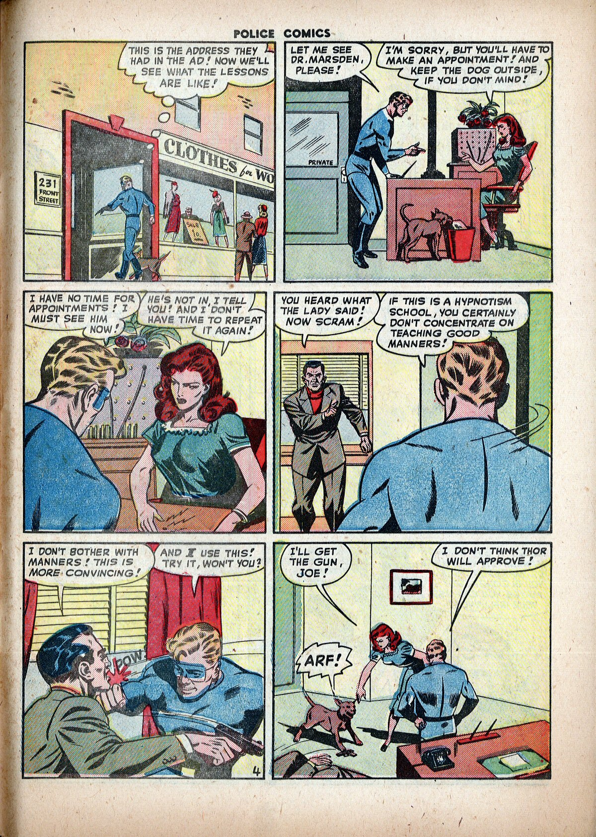 Read online Police Comics comic -  Issue #84 - 45