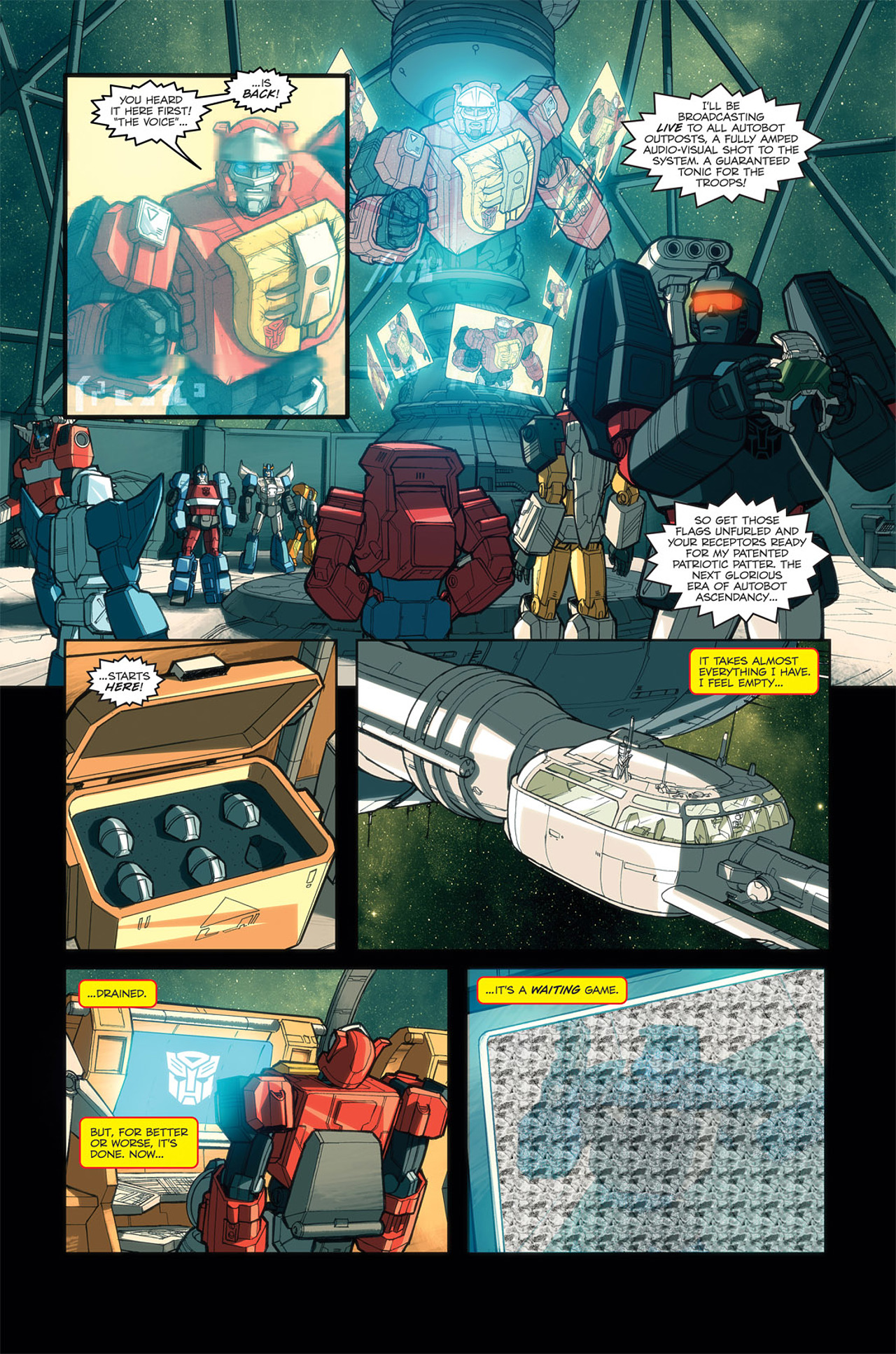 Read online Transformers Spotlight: Blaster comic -  Issue # Full - 11