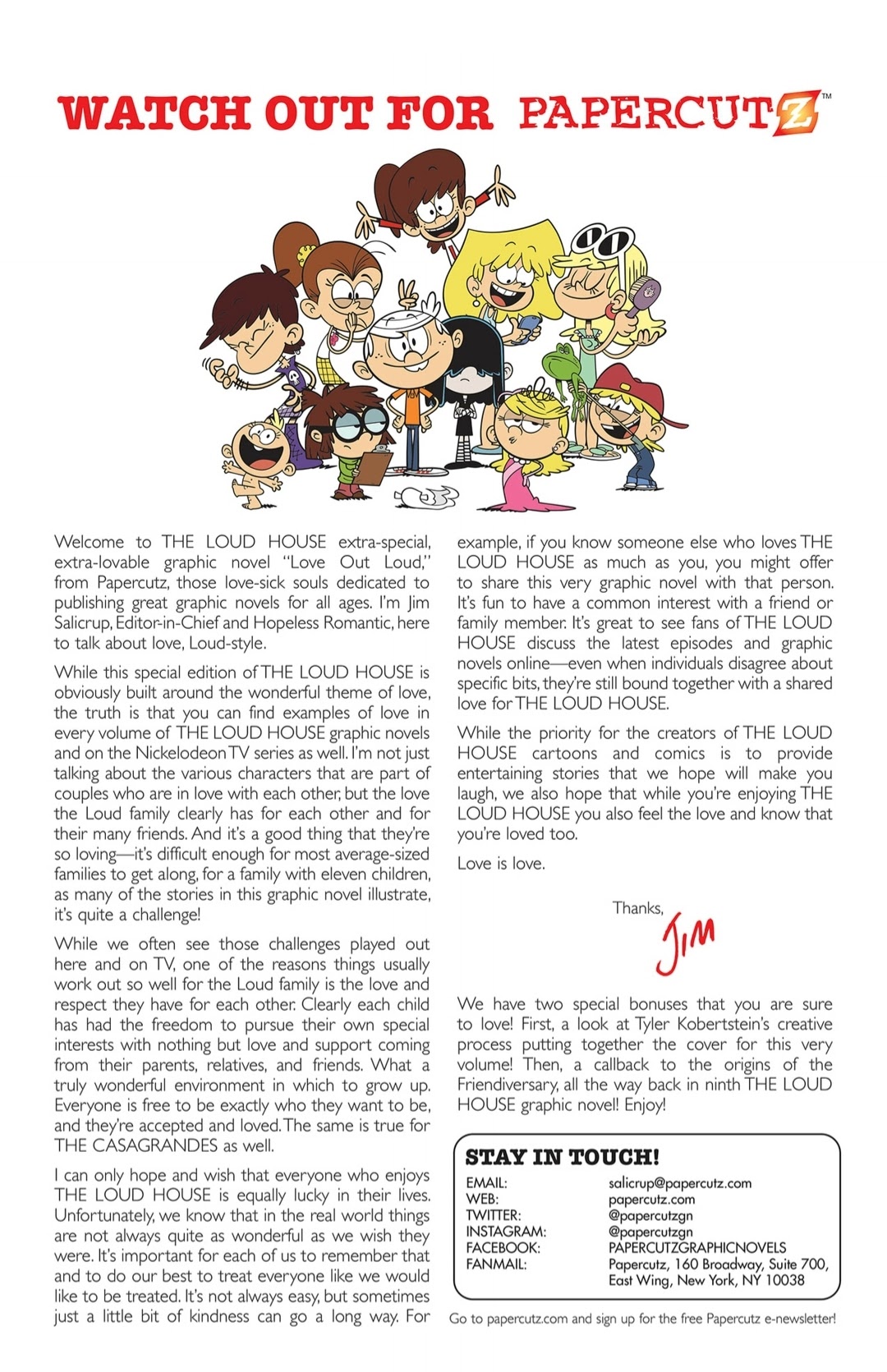 Read online The Loud House Love Out Loud Special comic -  Issue # Full - 62