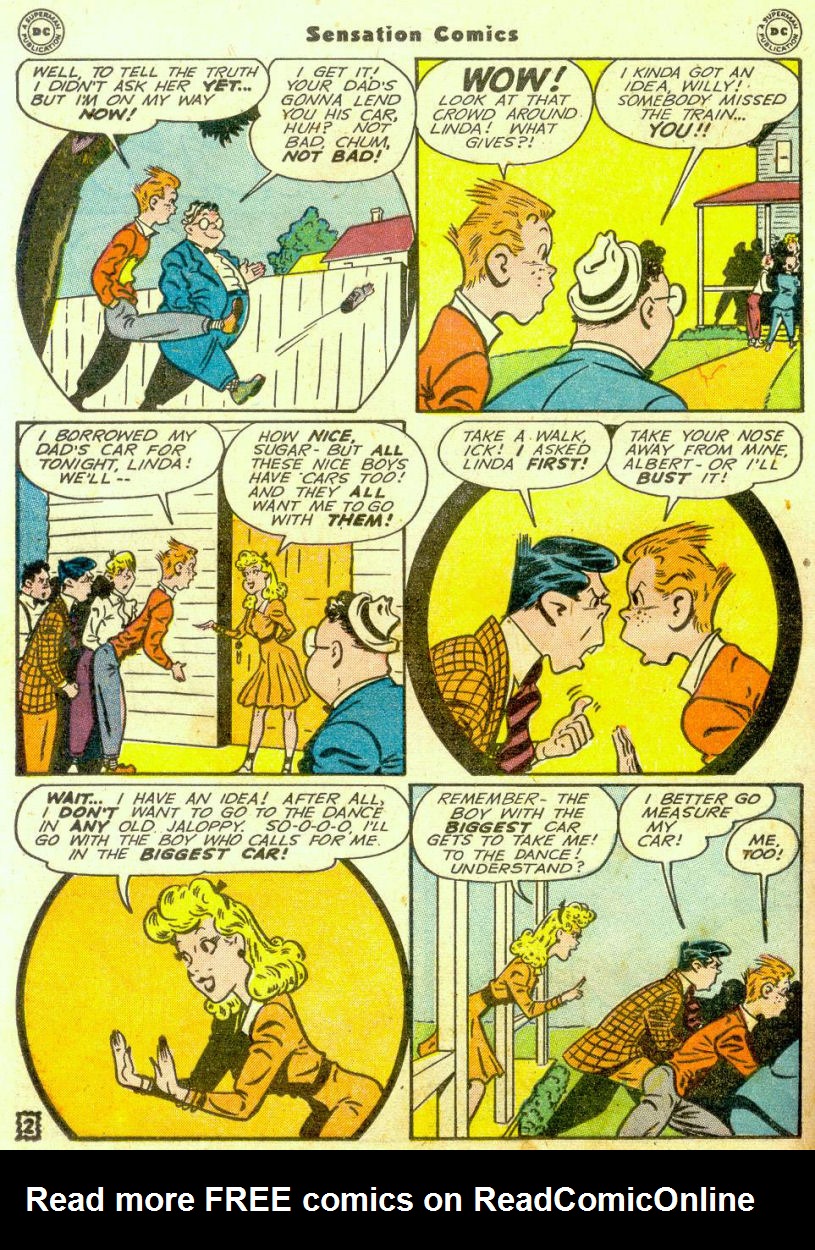 Read online Sensation (Mystery) Comics comic -  Issue #65 - 33