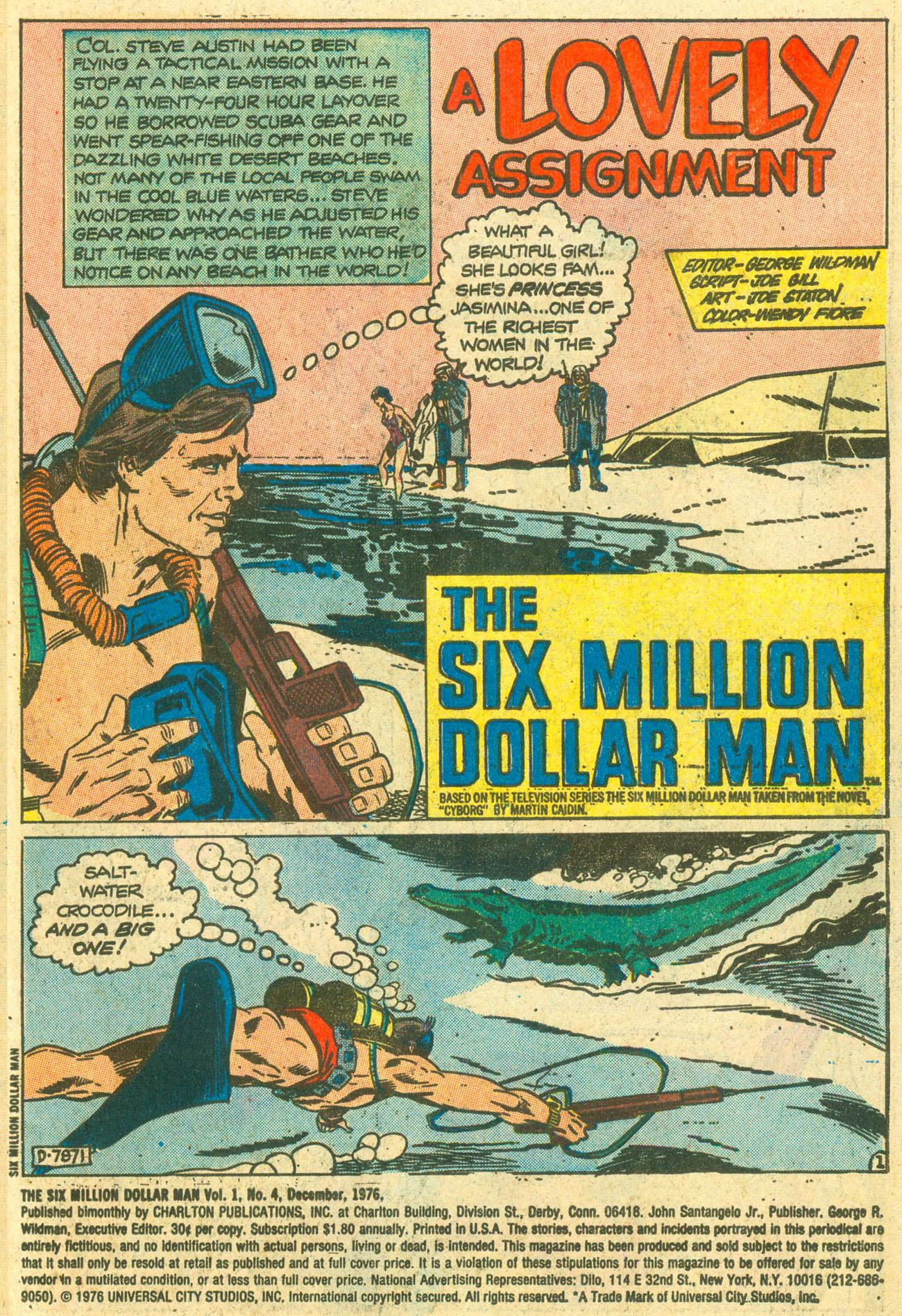 Read online The Six Million Dollar Man [comic] comic -  Issue #4 - 3