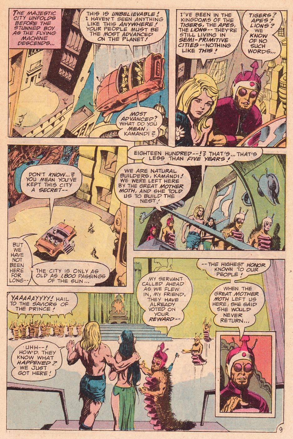 Read online Kamandi, The Last Boy On Earth comic -  Issue #54 - 11