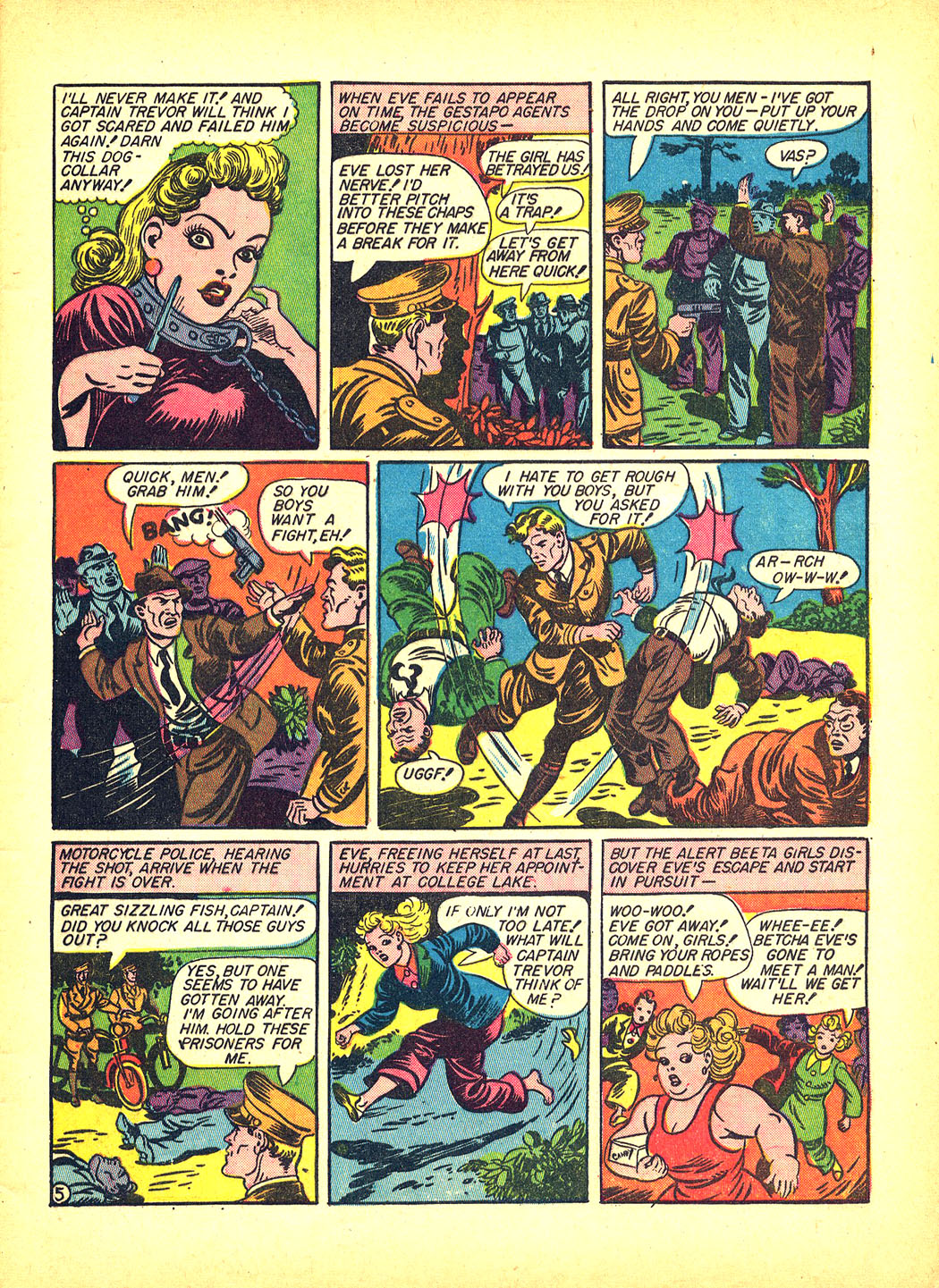 Read online Sensation (Mystery) Comics comic -  Issue #4 - 7