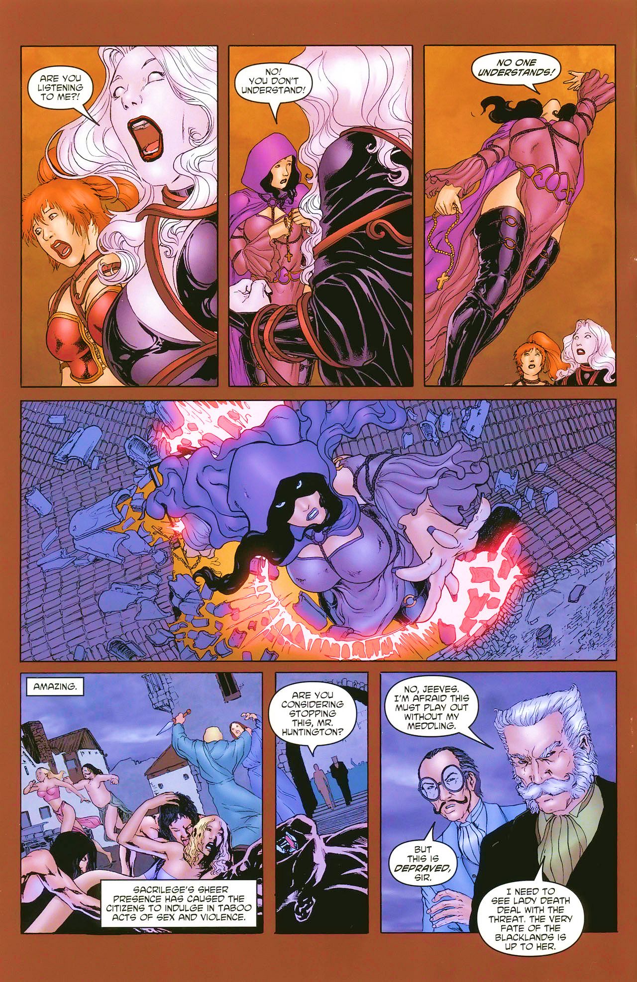 Read online Brian Pulido's Lady Death: Sacrilege comic -  Issue #2 - 10