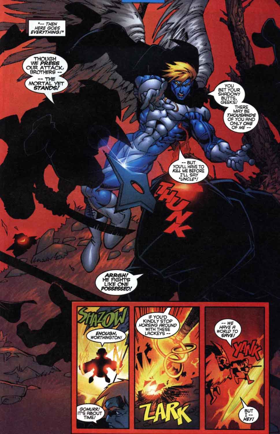 Read online Psylocke & Archangel Crimson Dawn comic -  Issue #4 - 12