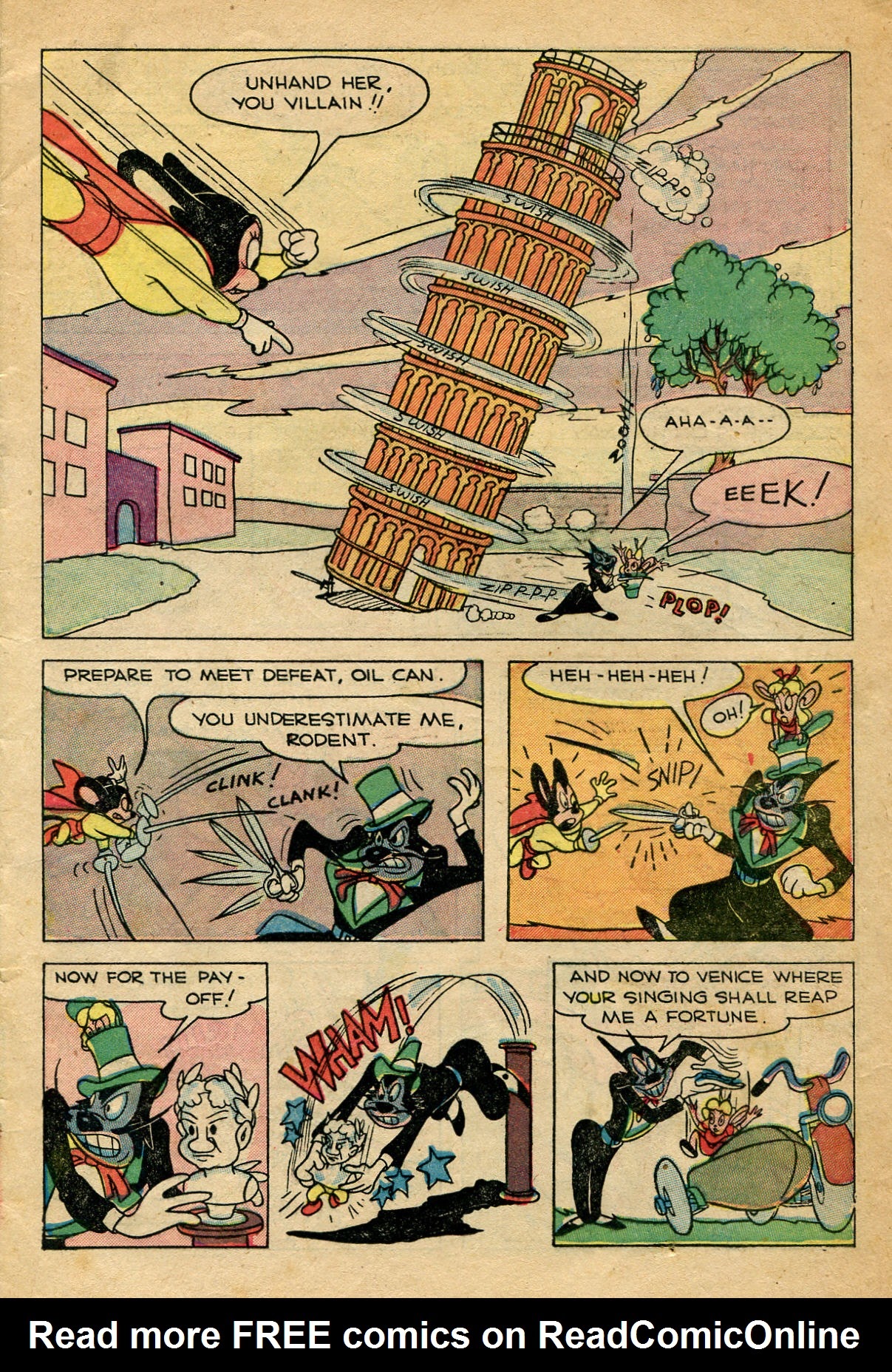 Read online Paul Terry's Mighty Mouse Comics comic -  Issue #19 - 5