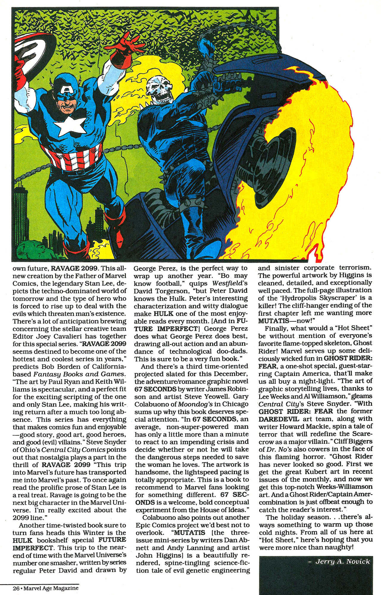 Read online Marvel Age comic -  Issue #119 - 25