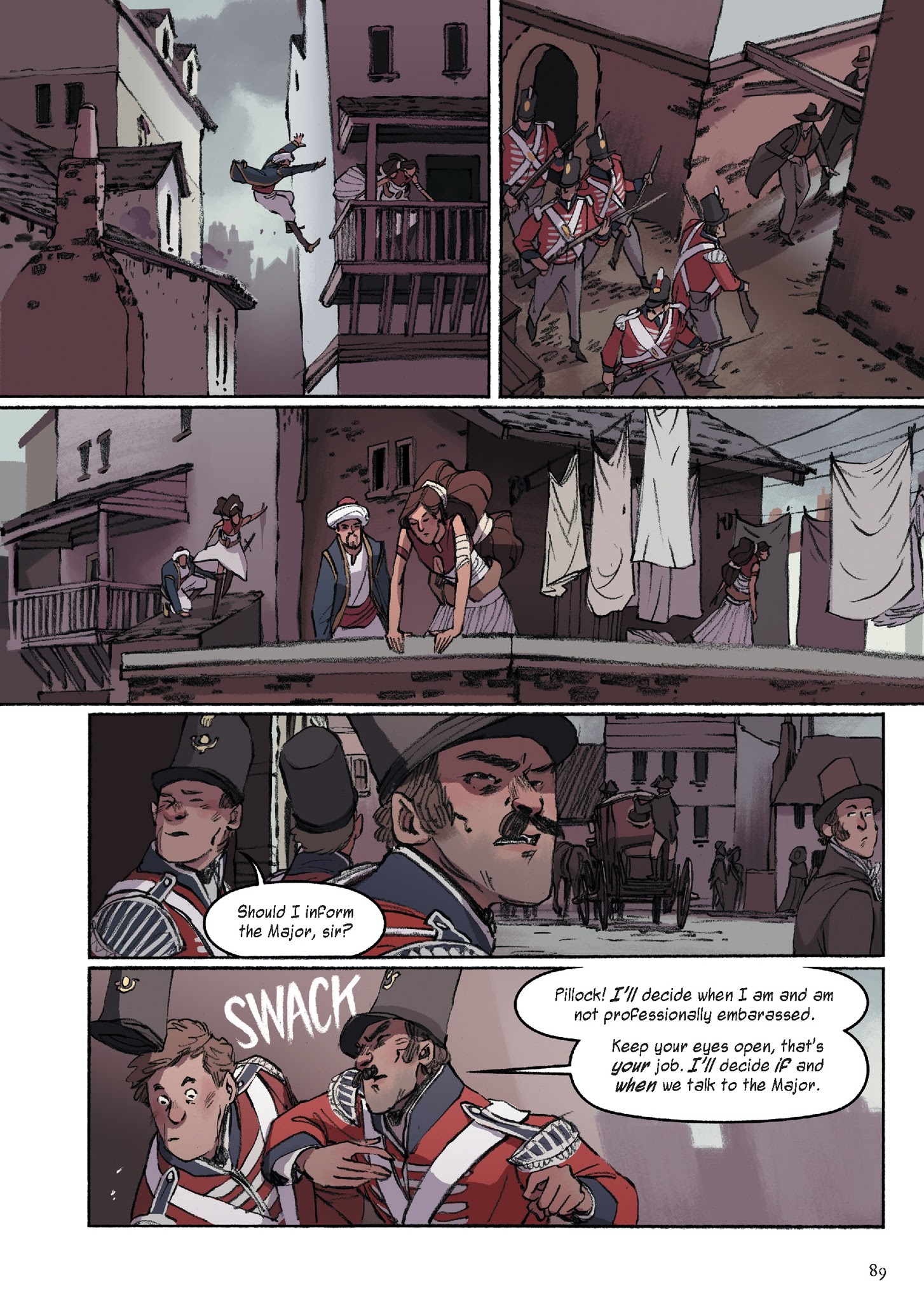 Read online Delilah Dirk and the King's Shilling comic -  Issue # TPB (Part 1) - 91