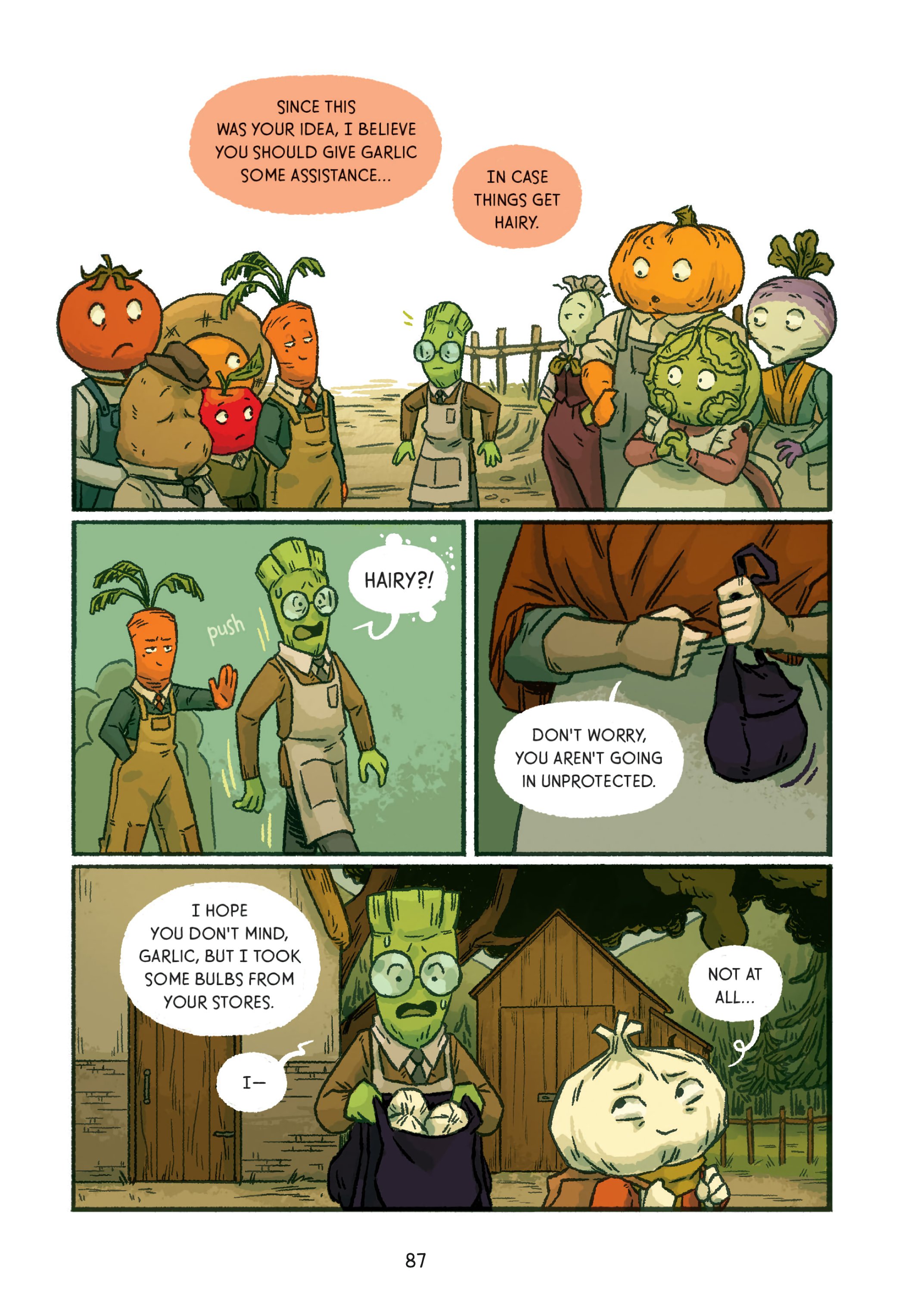 Read online Garlic and the Vampire comic -  Issue # TPB (Part 1) - 93
