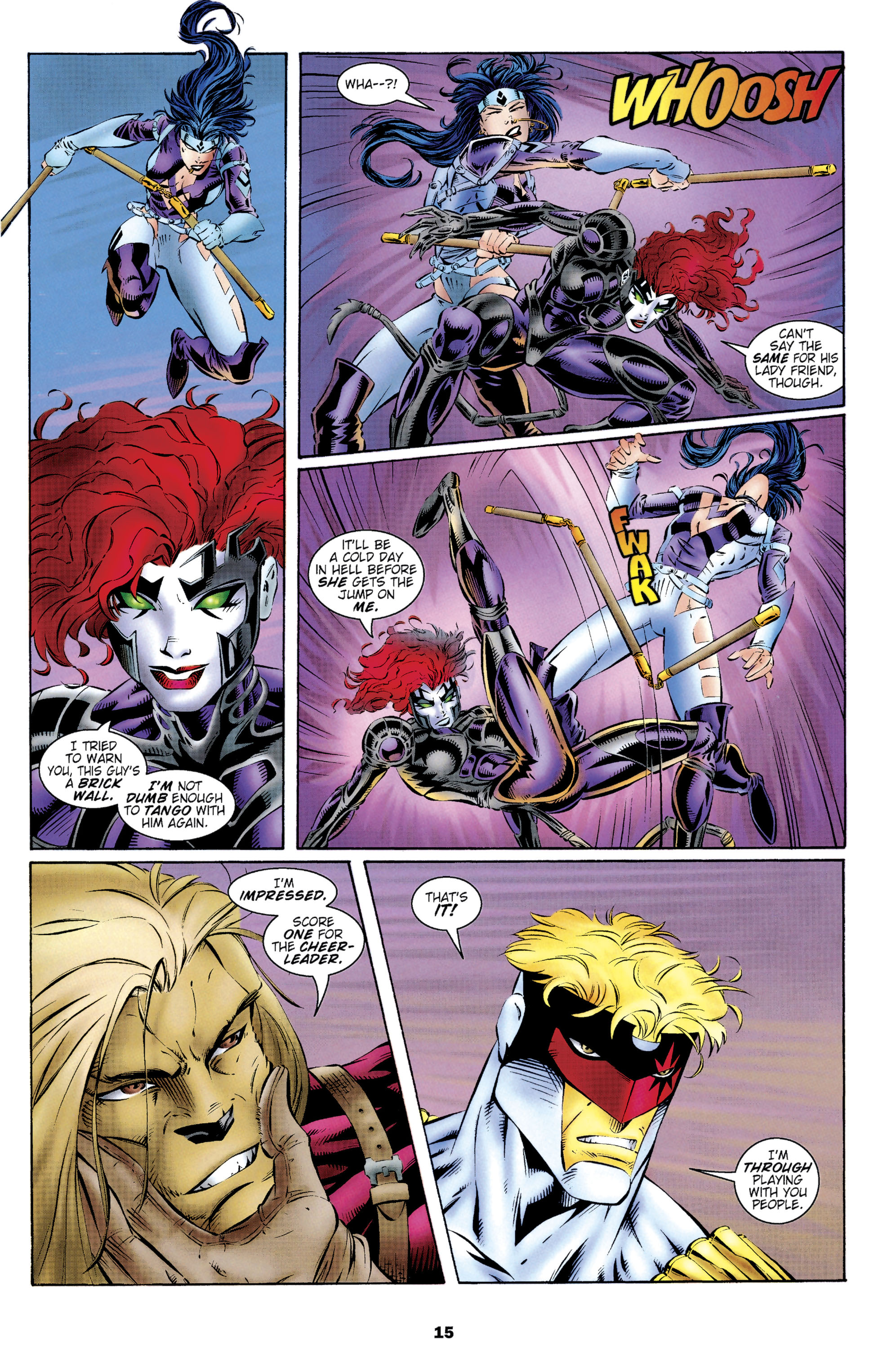 Read online Backlash comic -  Issue #9 - 16