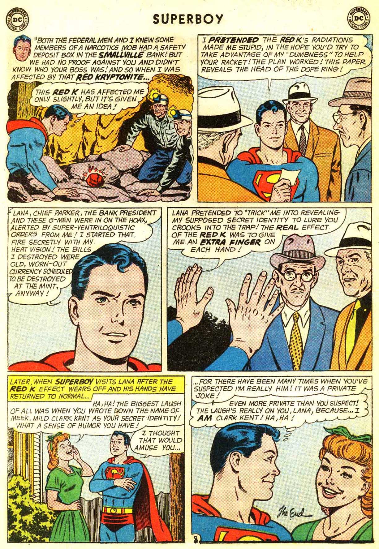 Read online Superboy (1949) comic -  Issue #105 - 9