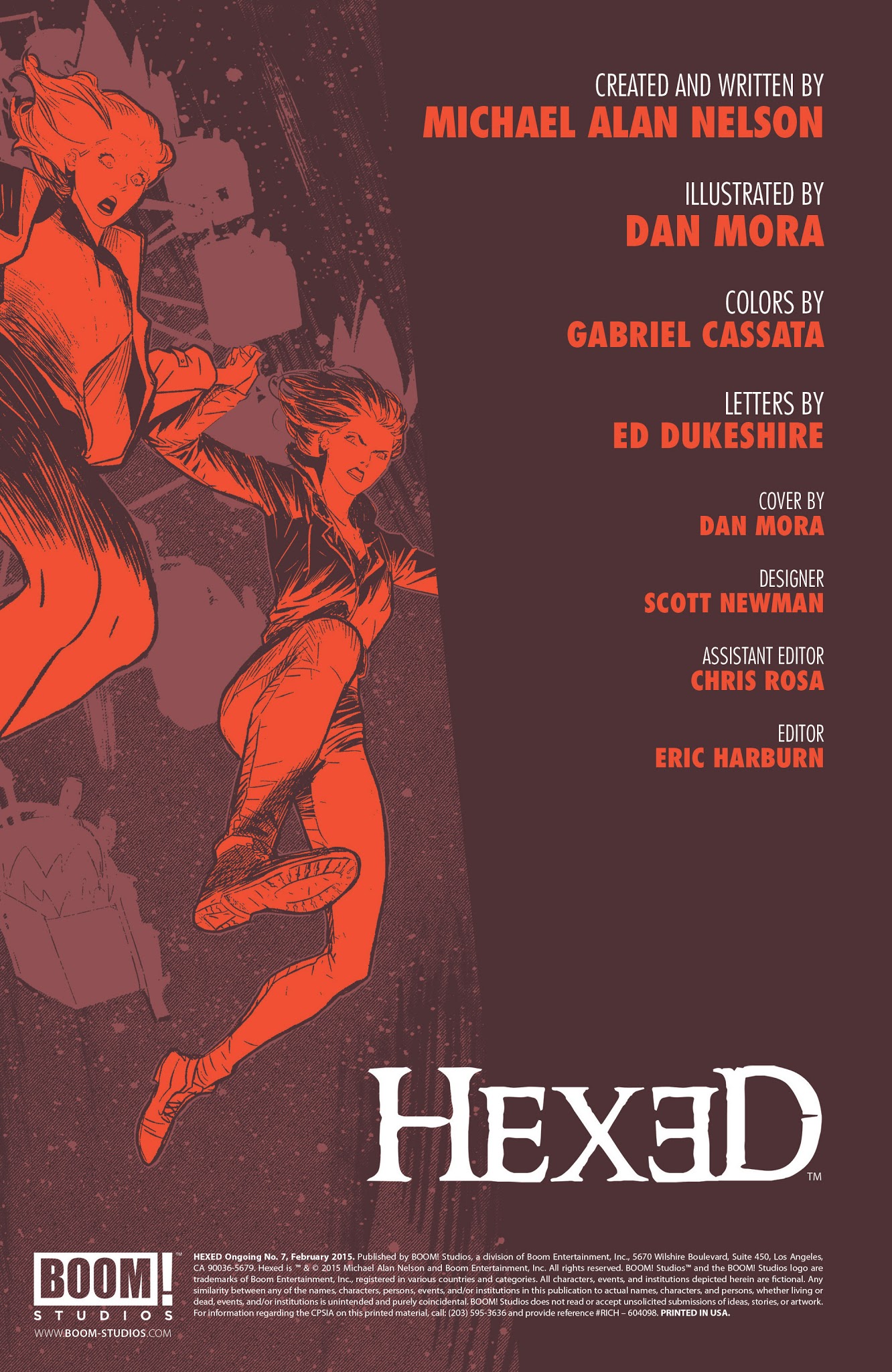 Read online Hexed (2014) comic -  Issue #7 - 2