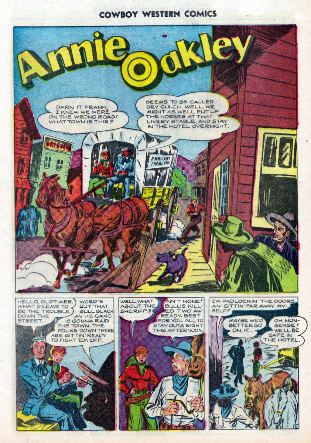 Read online Cowboy Western Comics (1948) comic -  Issue #21 - 12
