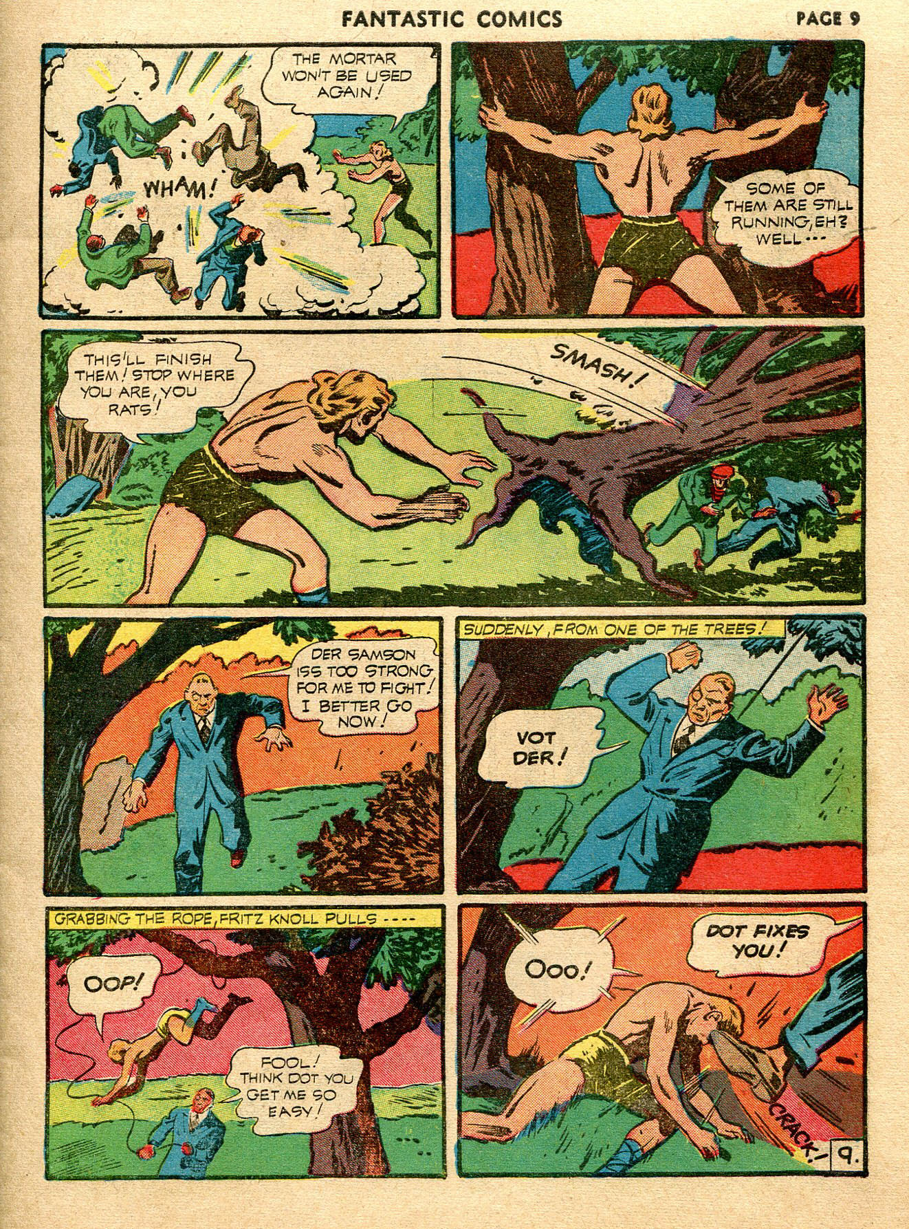 Read online Fantastic Comics comic -  Issue #21 - 11