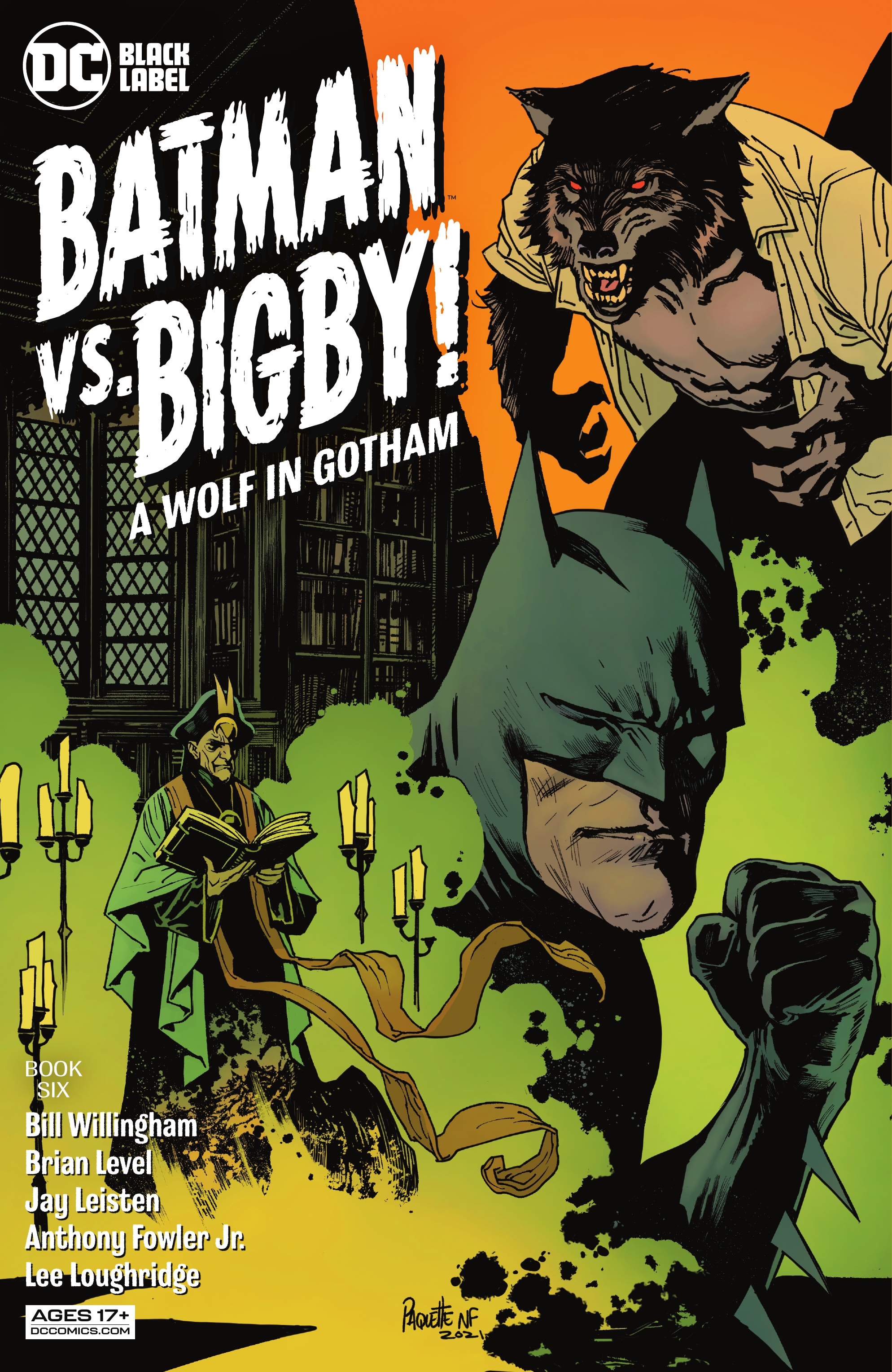 Read online Batman Vs. Bigby! A Wolf In Gotham comic -  Issue #6 - 1