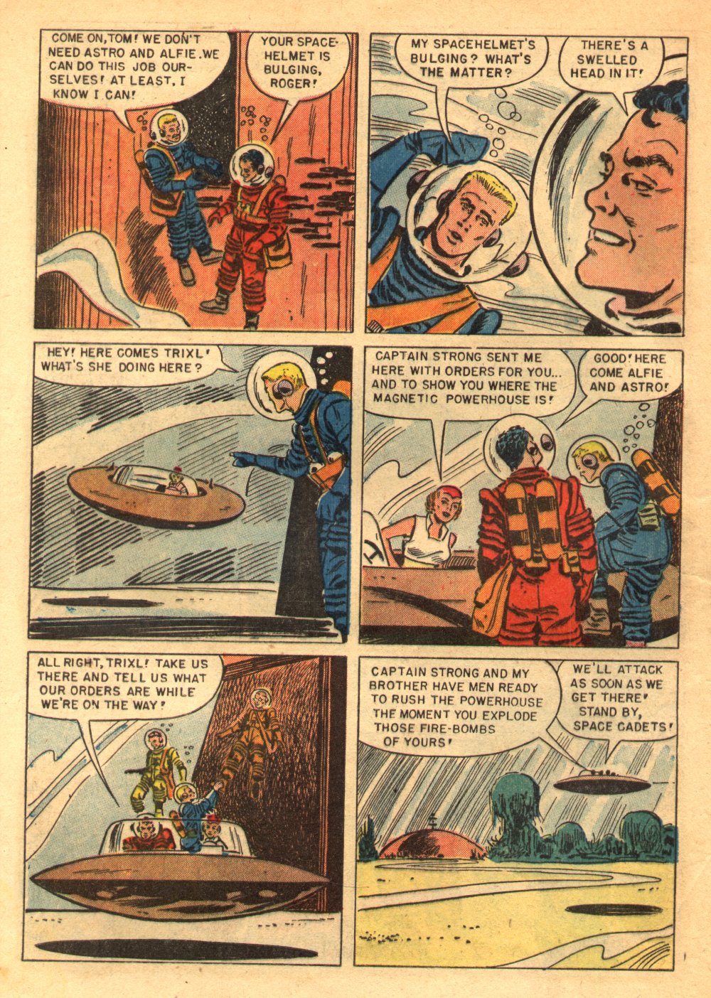 Read online Tom Corbett, Space Cadet comic -  Issue #9 - 32