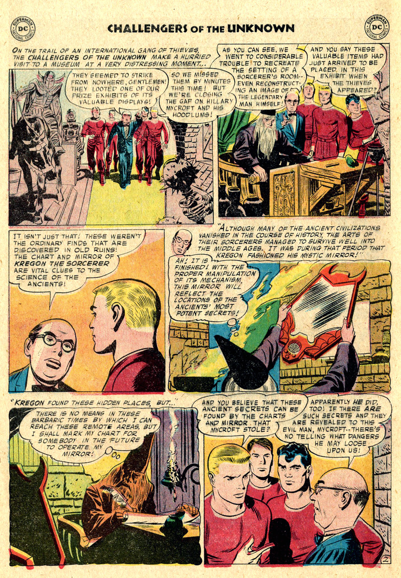 Read online Challengers of the Unknown (1958) comic -  Issue #3 - 4