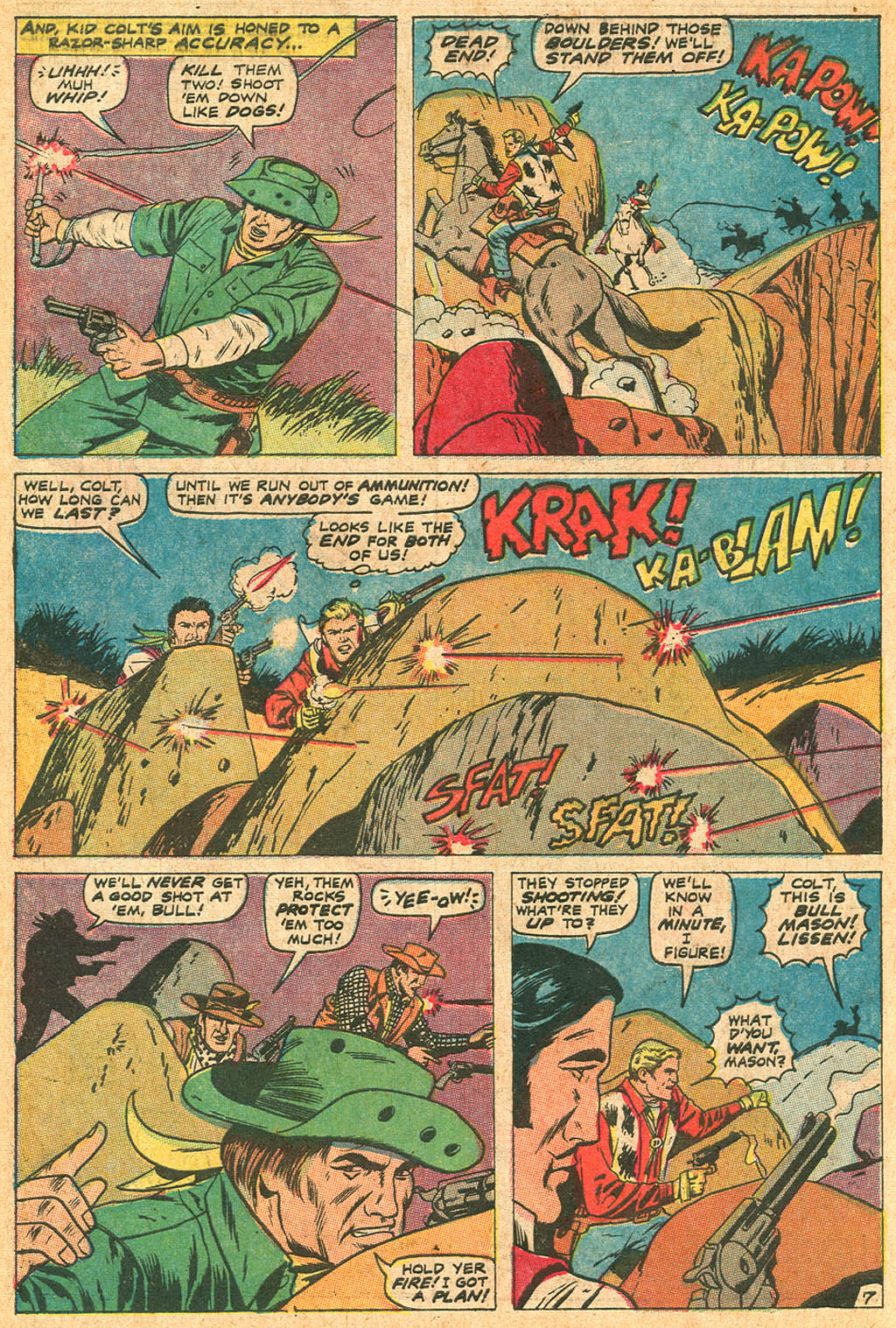 Read online Kid Colt Outlaw comic -  Issue #137 - 10