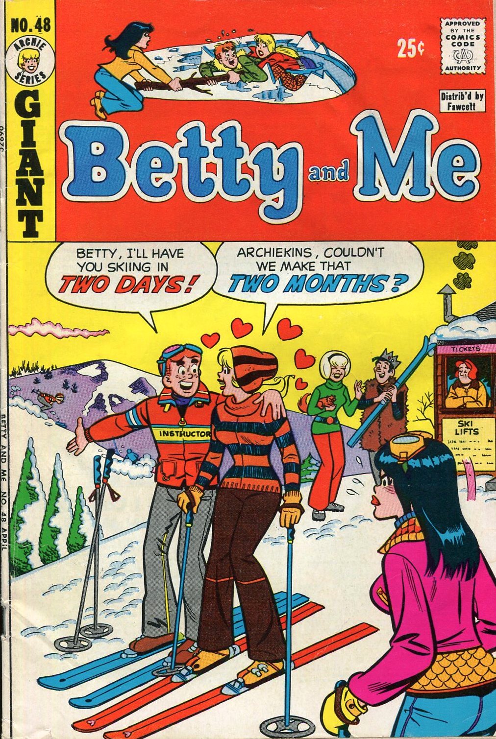 Read online Betty and Me comic -  Issue #48 - 1