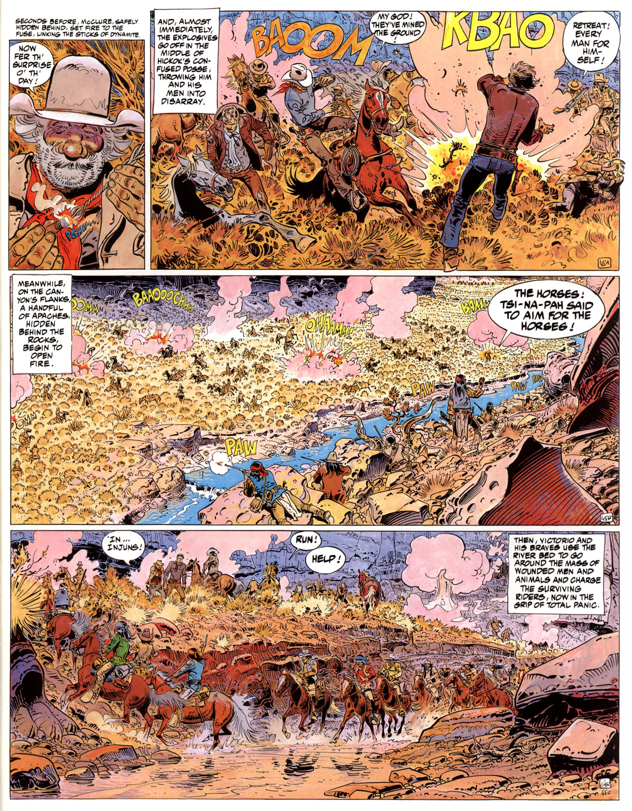Read online Epic Graphic Novel: Blueberry comic -  Issue #4 - 97