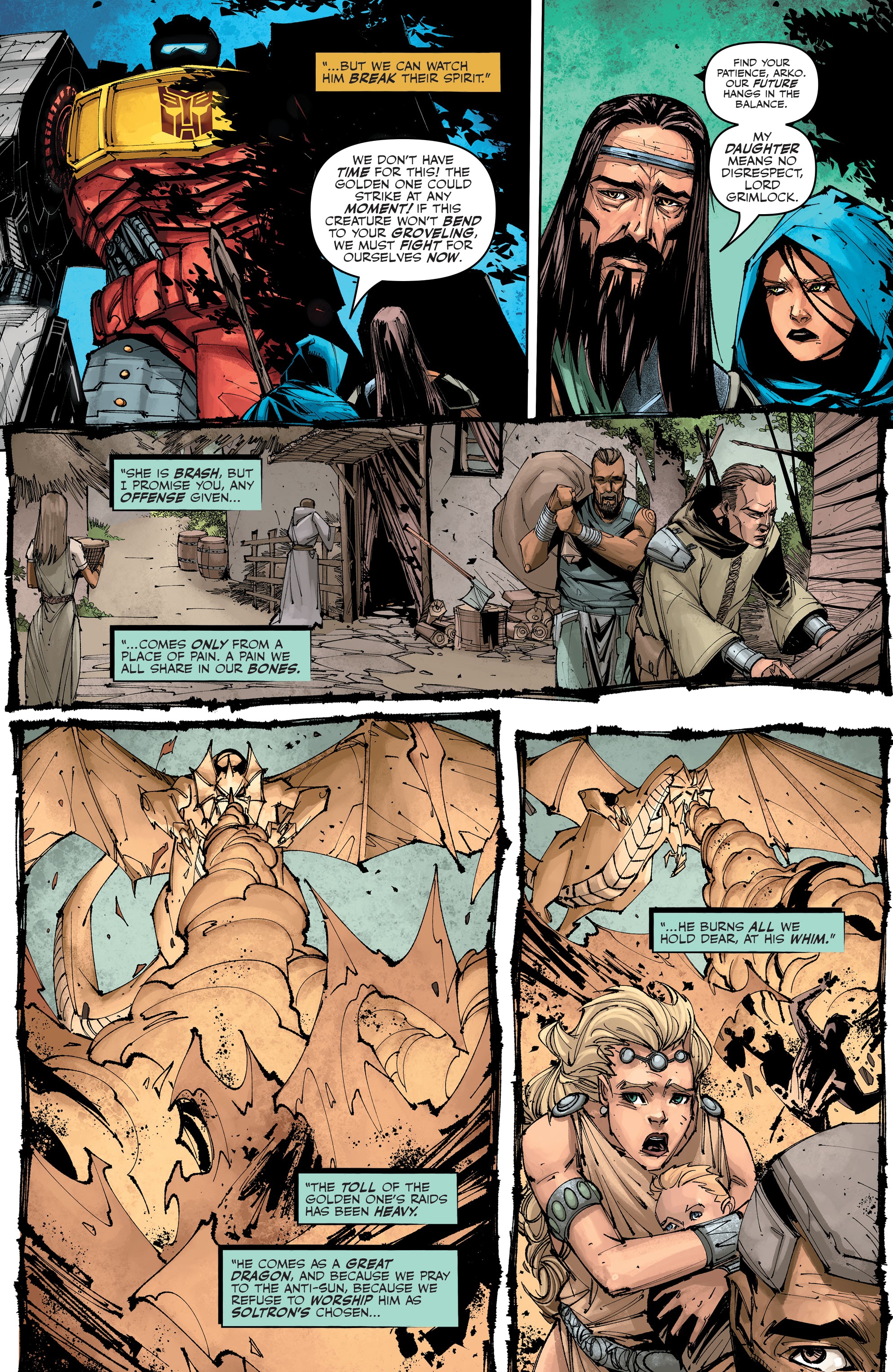 Read online Transformers: King Grimlock comic -  Issue #1 - 20