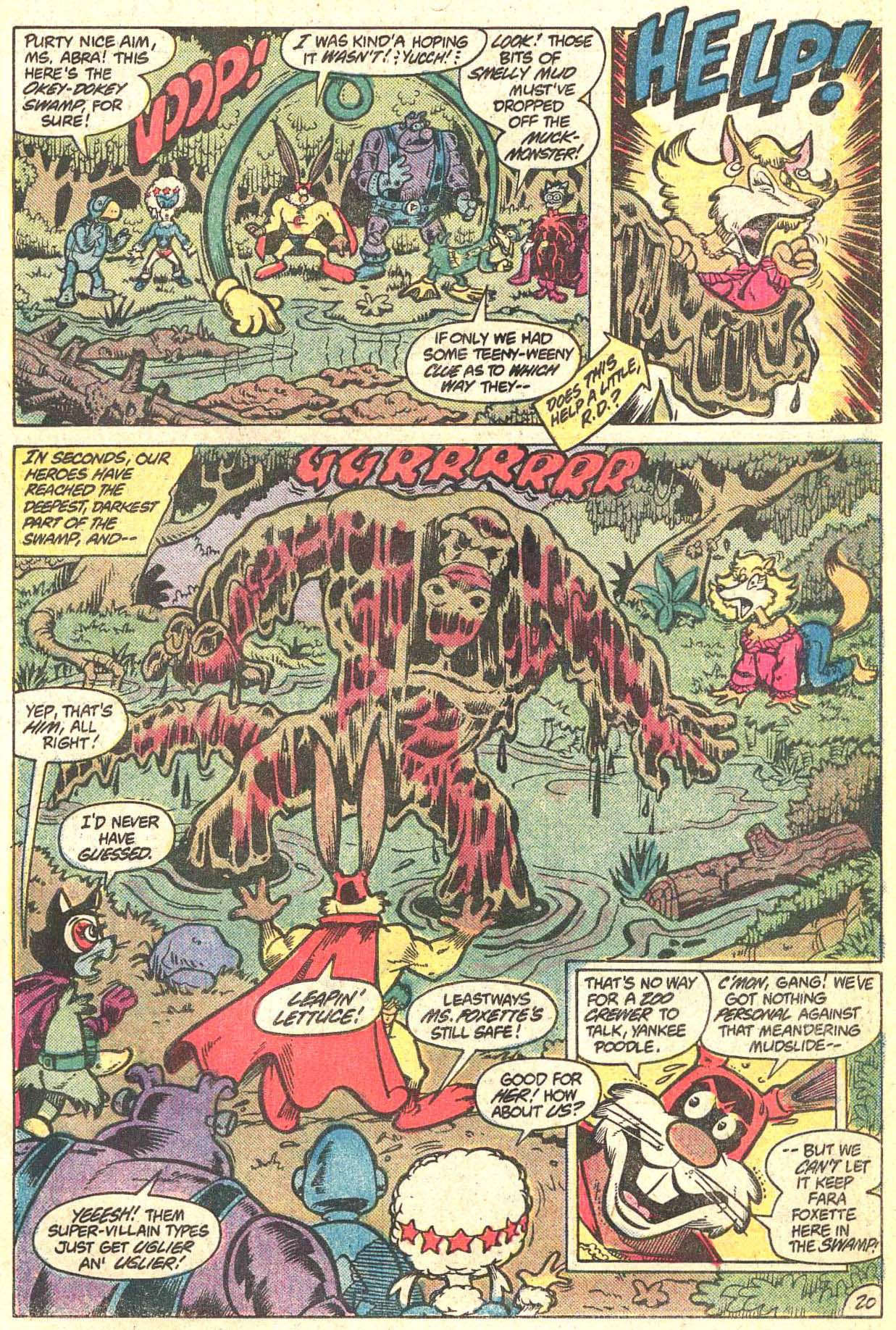 Read online Captain Carrot and His Amazing Zoo Crew! comic -  Issue #4 - 21
