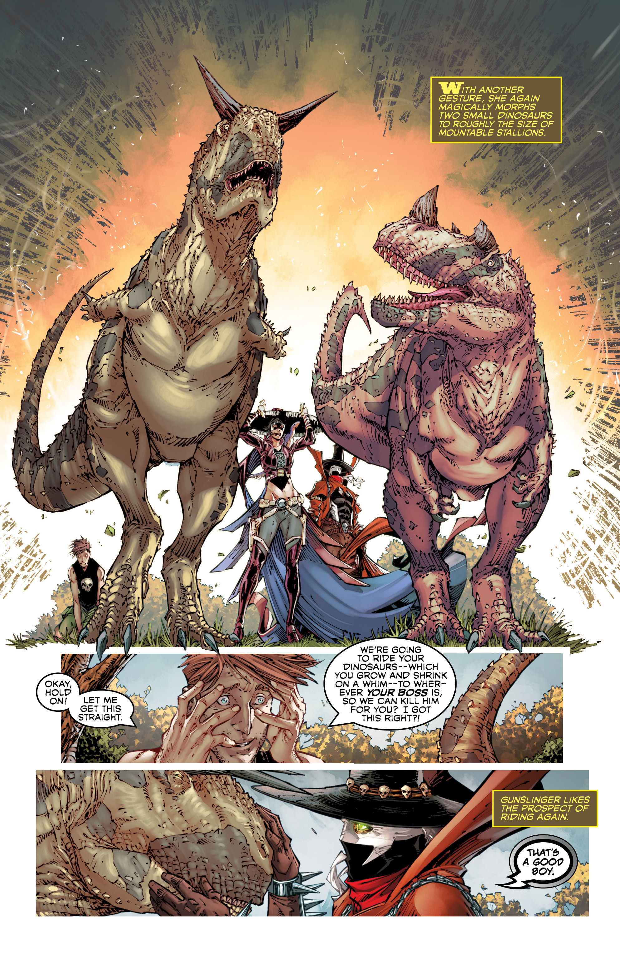 Read online Gunslinger Spawn comic -  Issue #20 - 21
