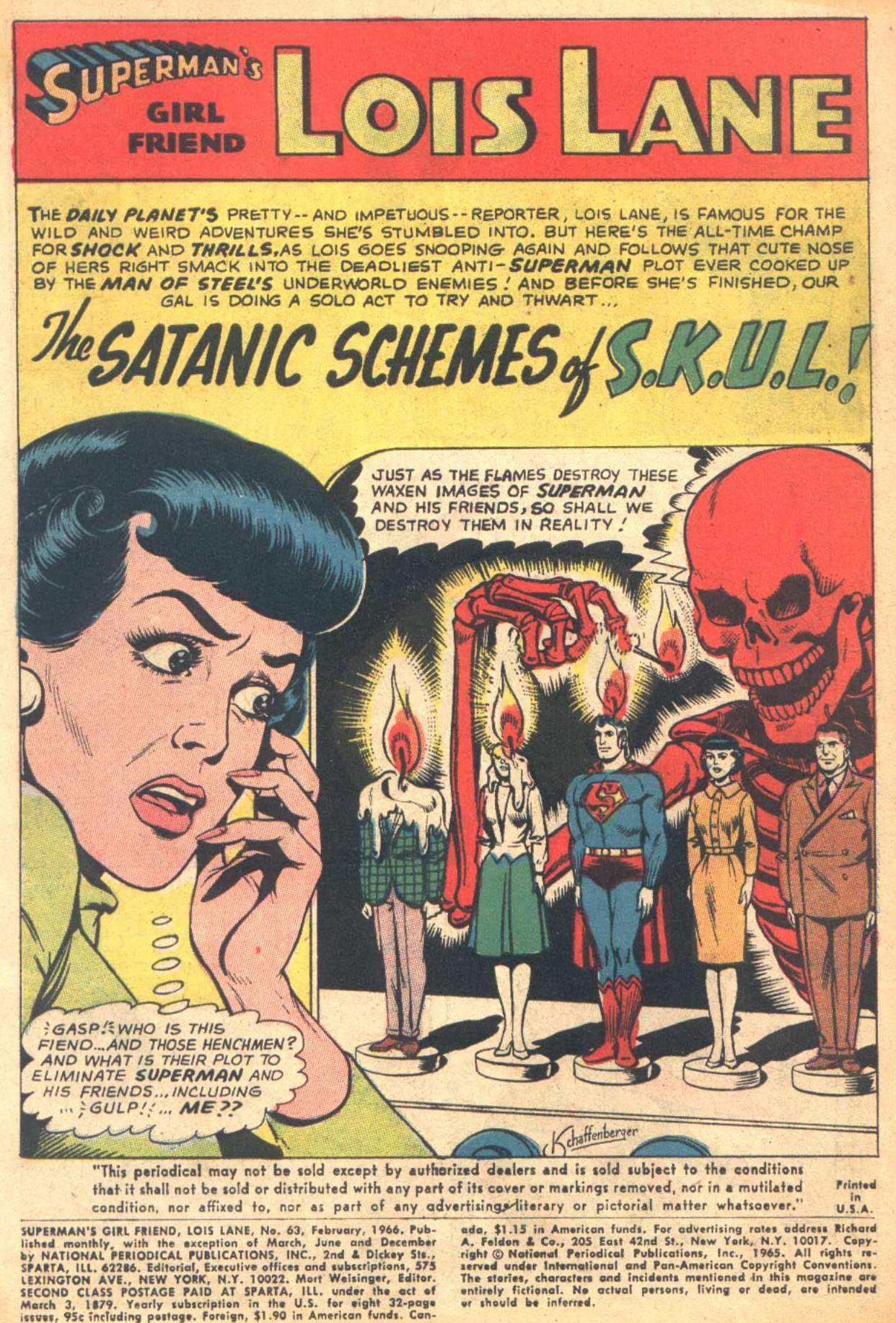 Read online Superman's Girl Friend, Lois Lane comic -  Issue #63 - 3