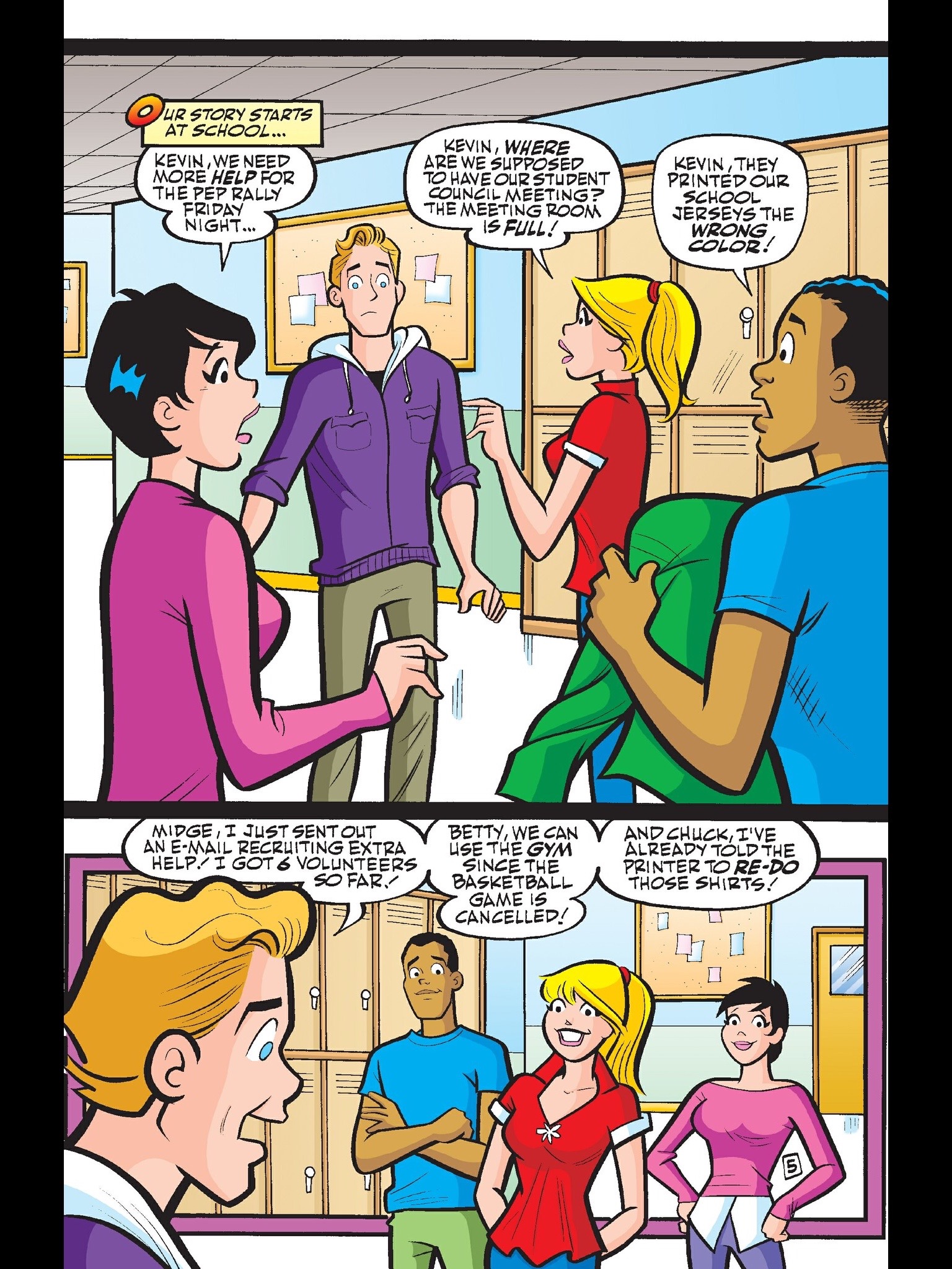 Read online Kevin Keller comic -  Issue #1 - 6