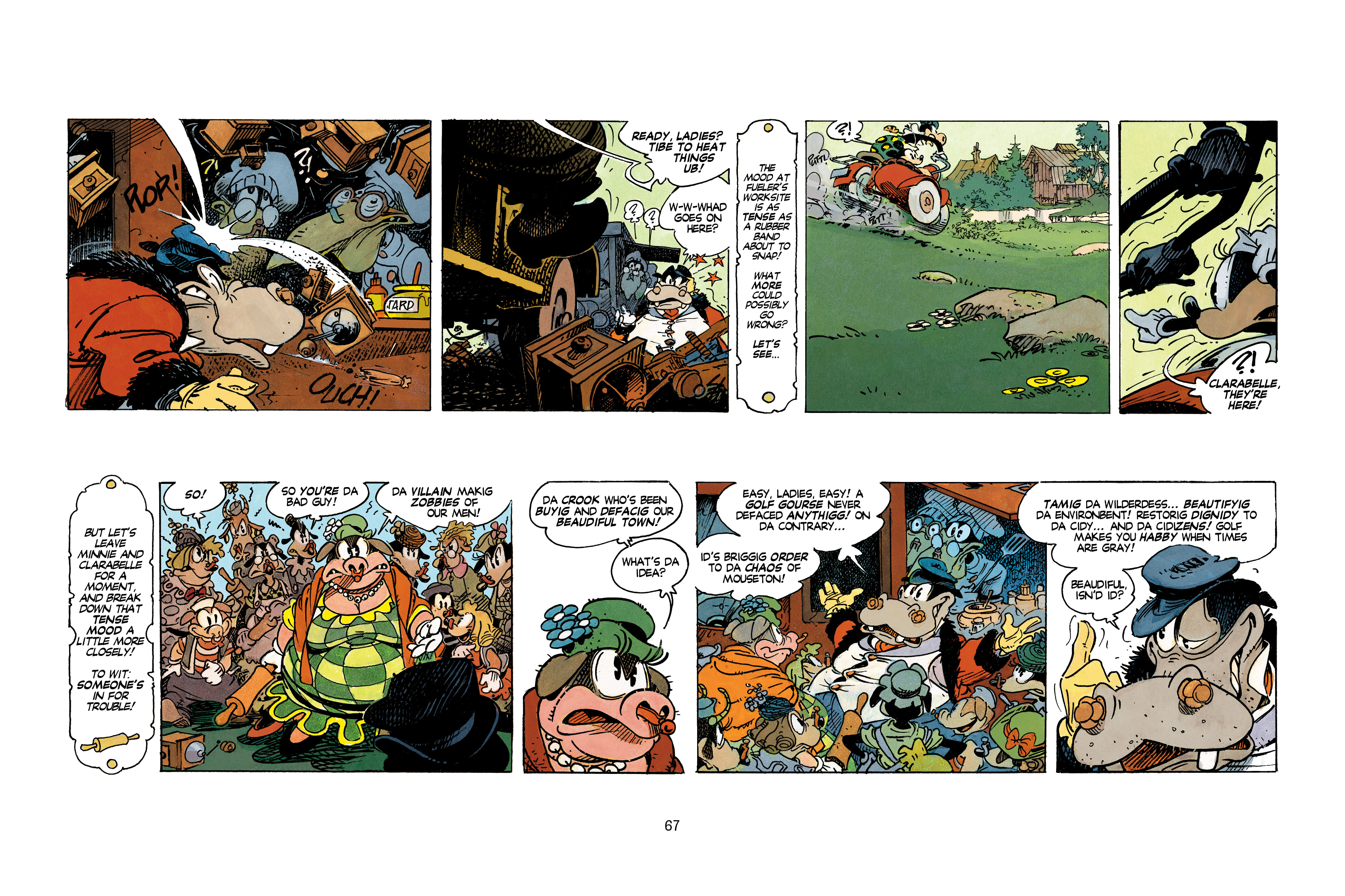 Read online Mickey Mouse: Zombie Coffee comic -  Issue # TPB - 68